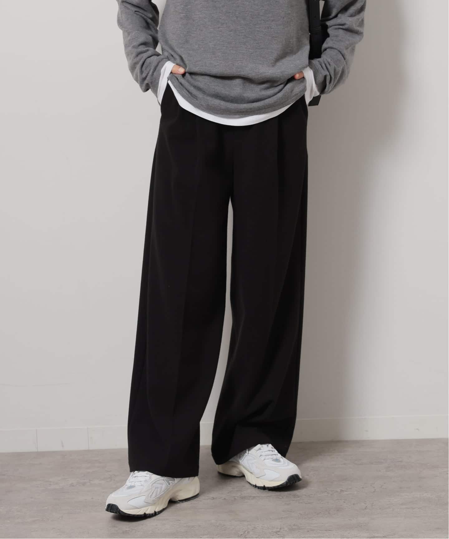 未使用JOURNAL STANDARD relume ワイドパンツ 38 JOURNAL STANDARD｜《WEB限定追加》【接触冷感/防しわ/洗える/撥