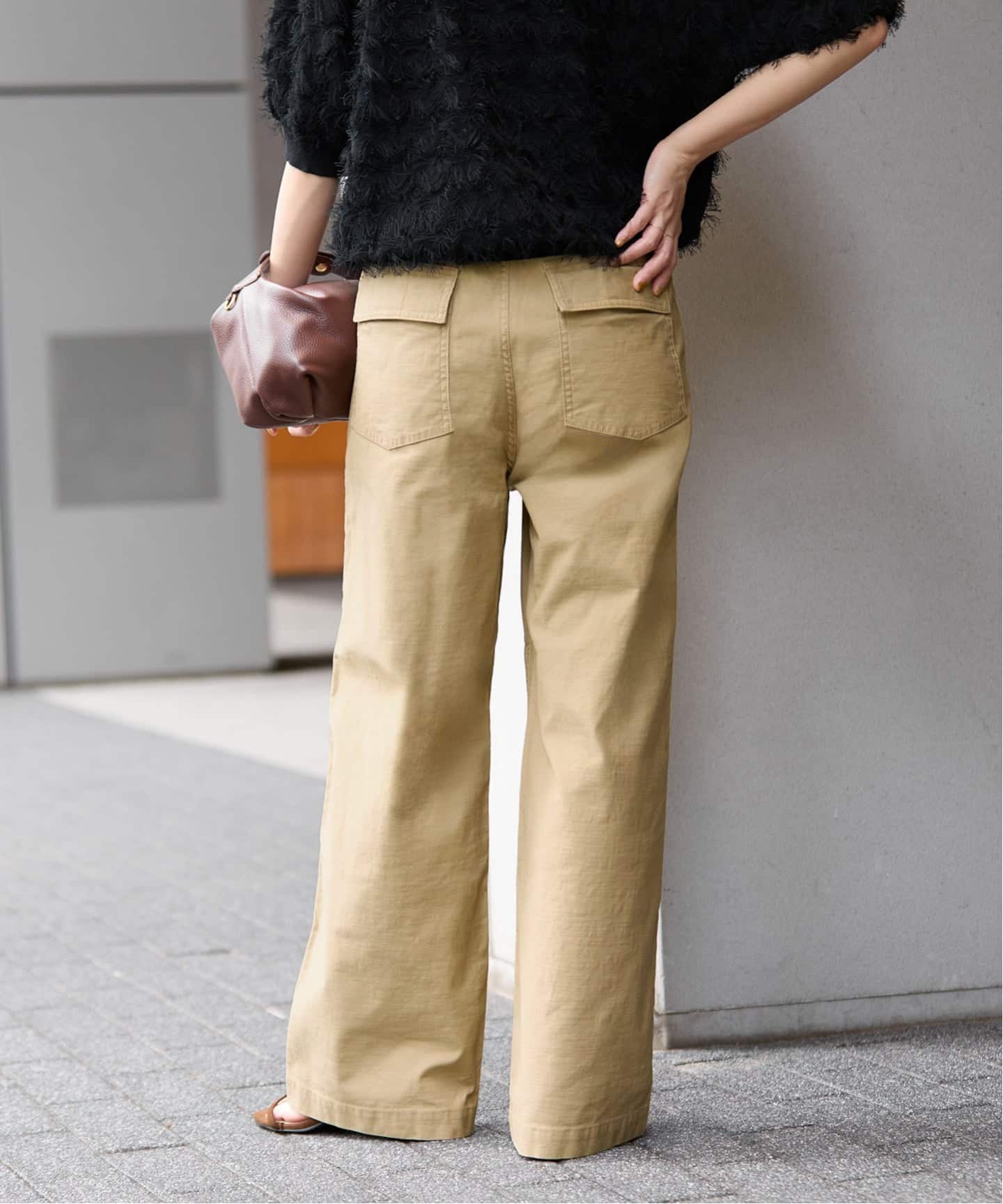 JOURNAL STANDARD relume ワイドベイカーパンツ カーキ 追加14》ワイドベイカーパンツ（カーゴパンツ）｜JOURNAL