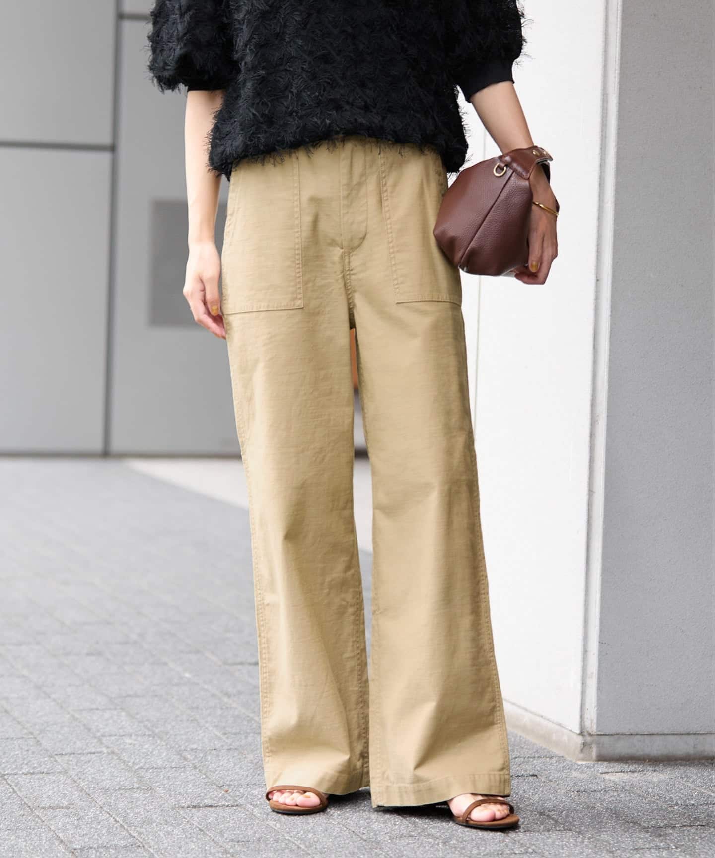 【美品】journal standardrelume ワイドベイカーパンツ 追加20》ワイドベイカーパンツ（カーゴパンツ）｜JOURNAL