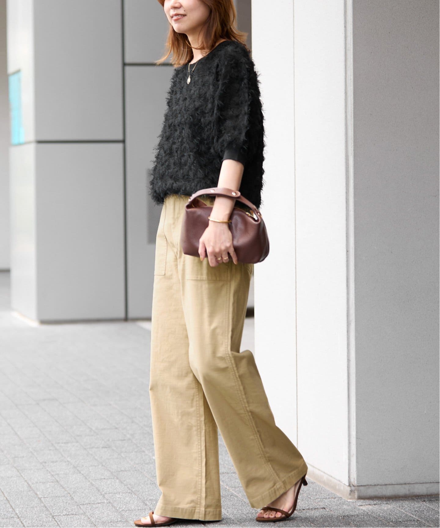 JOURNALSTANDARD relumeワイドベイカーパンツ ベージュ 38 追加20》ワイドベイカーパンツ（カーゴパンツ）｜JOURNAL
