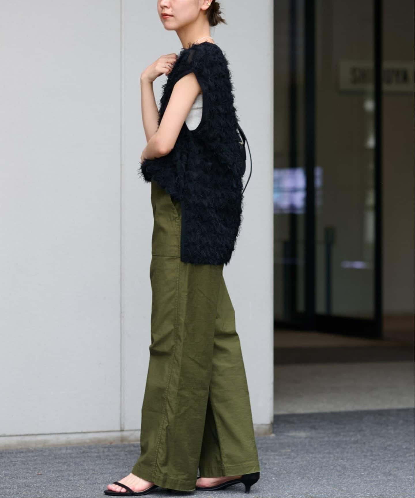 【美品】ジャーナルスタンダード レリューム ベイカーパンツ カーキ 38 追加21》ワイドベイカーパンツ(カーゴパンツ)|JOURNAL
