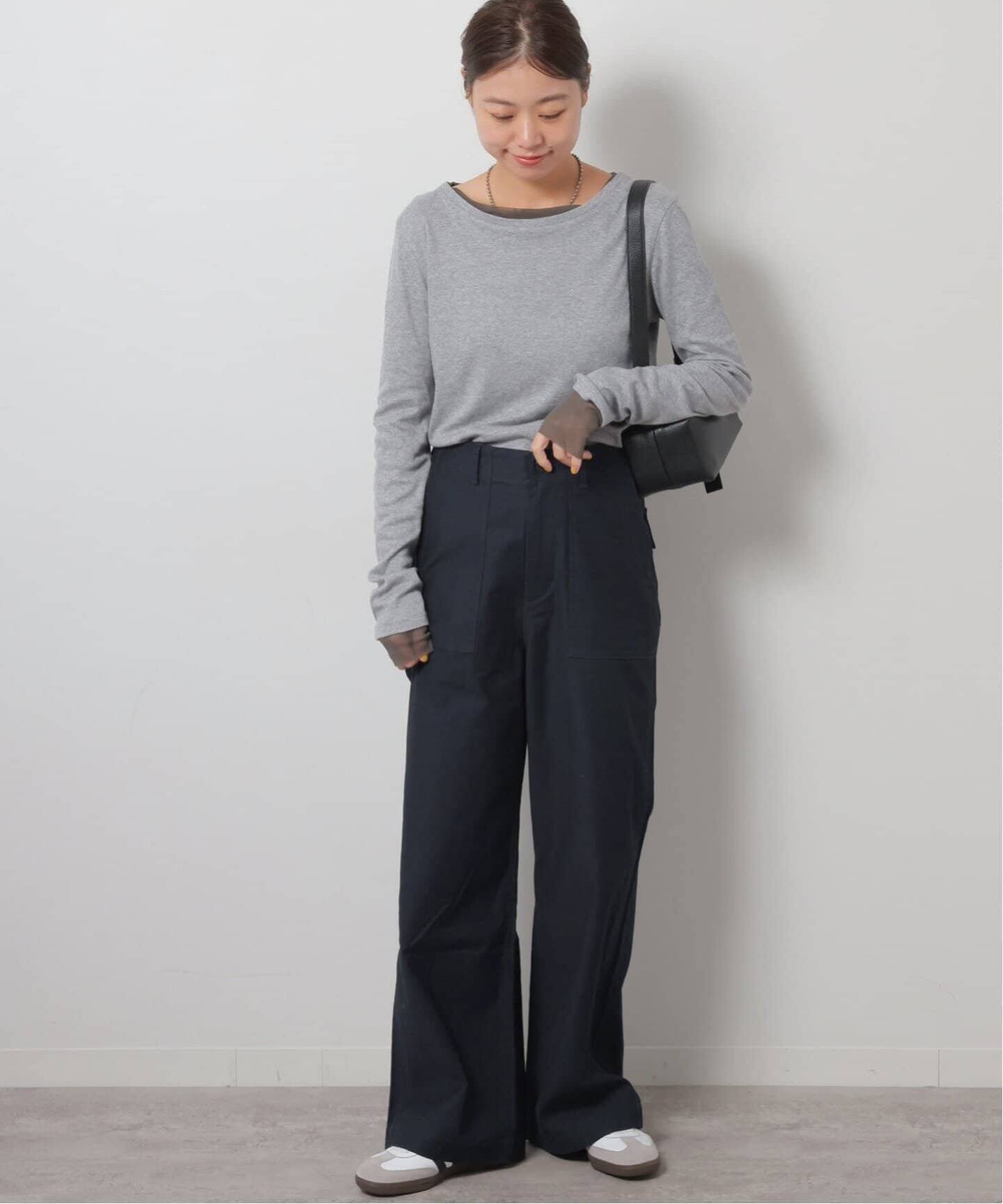【2025SS】relume ワイドベイカーパンツ 36 カーキ ジャーナルスタンダード レリューム JOURNAL STANDARD relume
