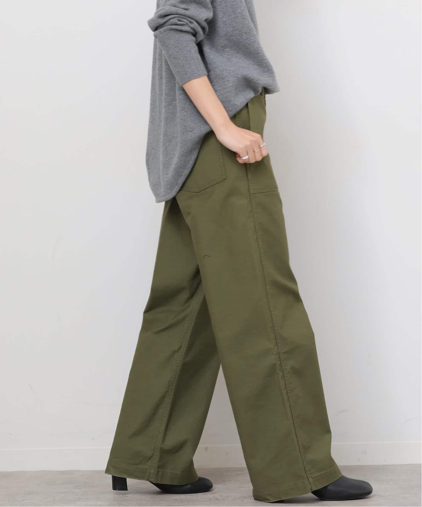 JOURNAL STANDARD relume ワイドベイカーパンツ カーキ 追加25》ワイドベイカーパンツ（カーゴパンツ）｜JOURNAL