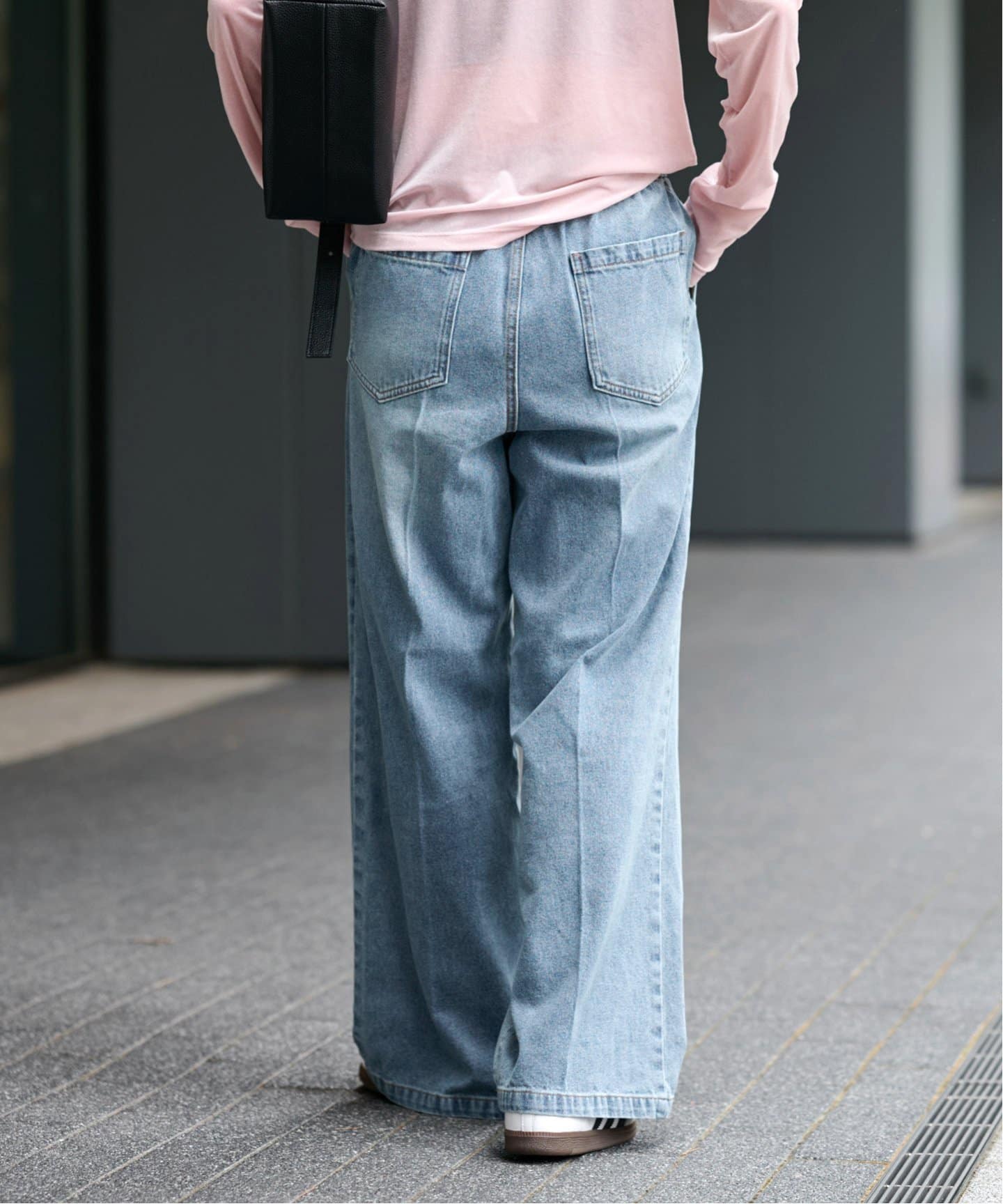 イージーデニムワイドパンツ 38 中古・古着通販】JOURNAL STANDARD