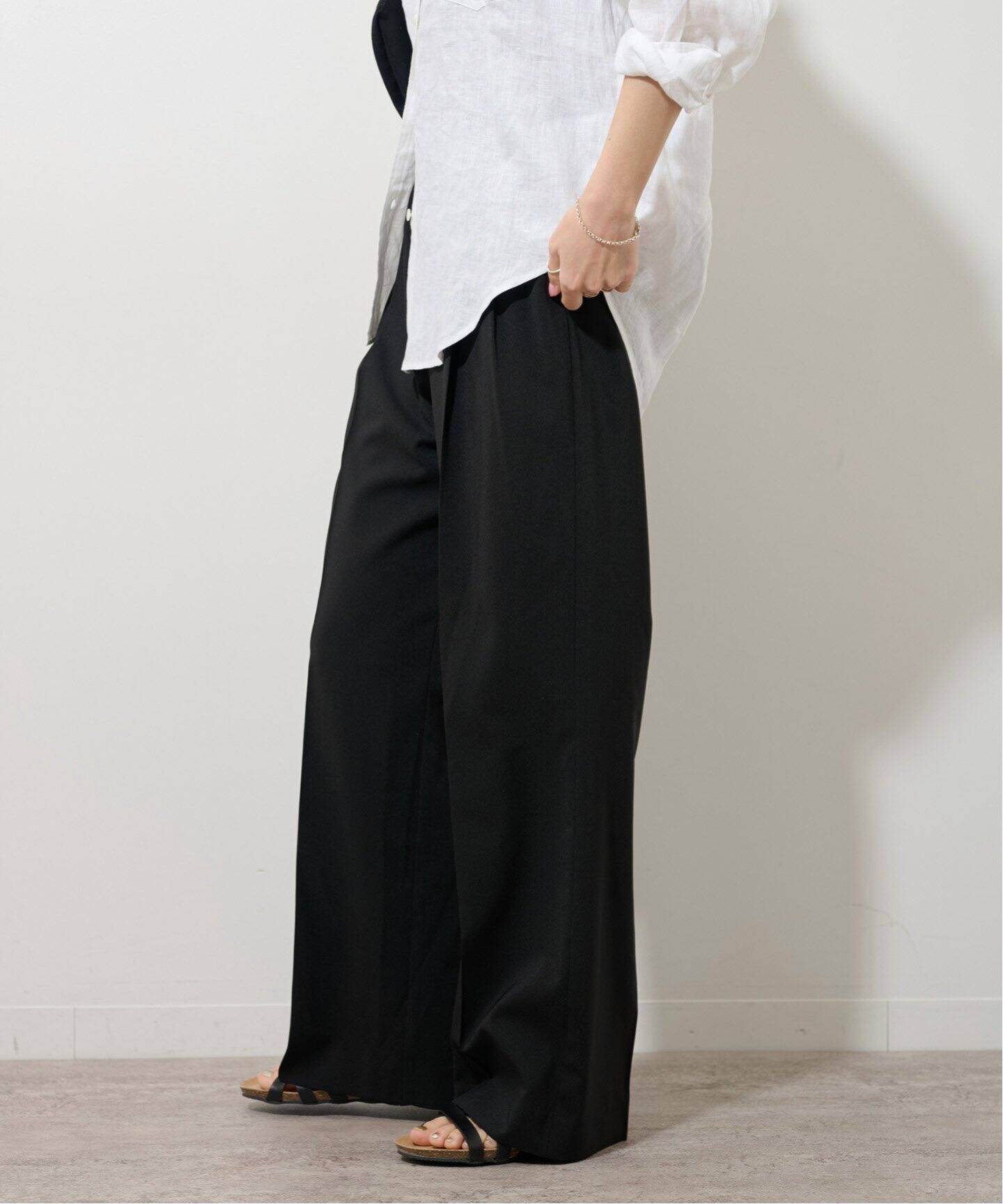JOURNAL STANDARD relume トロギャザータックパンツ 追加4》トロギャザータックパンツ（スラックス）｜JOURNAL