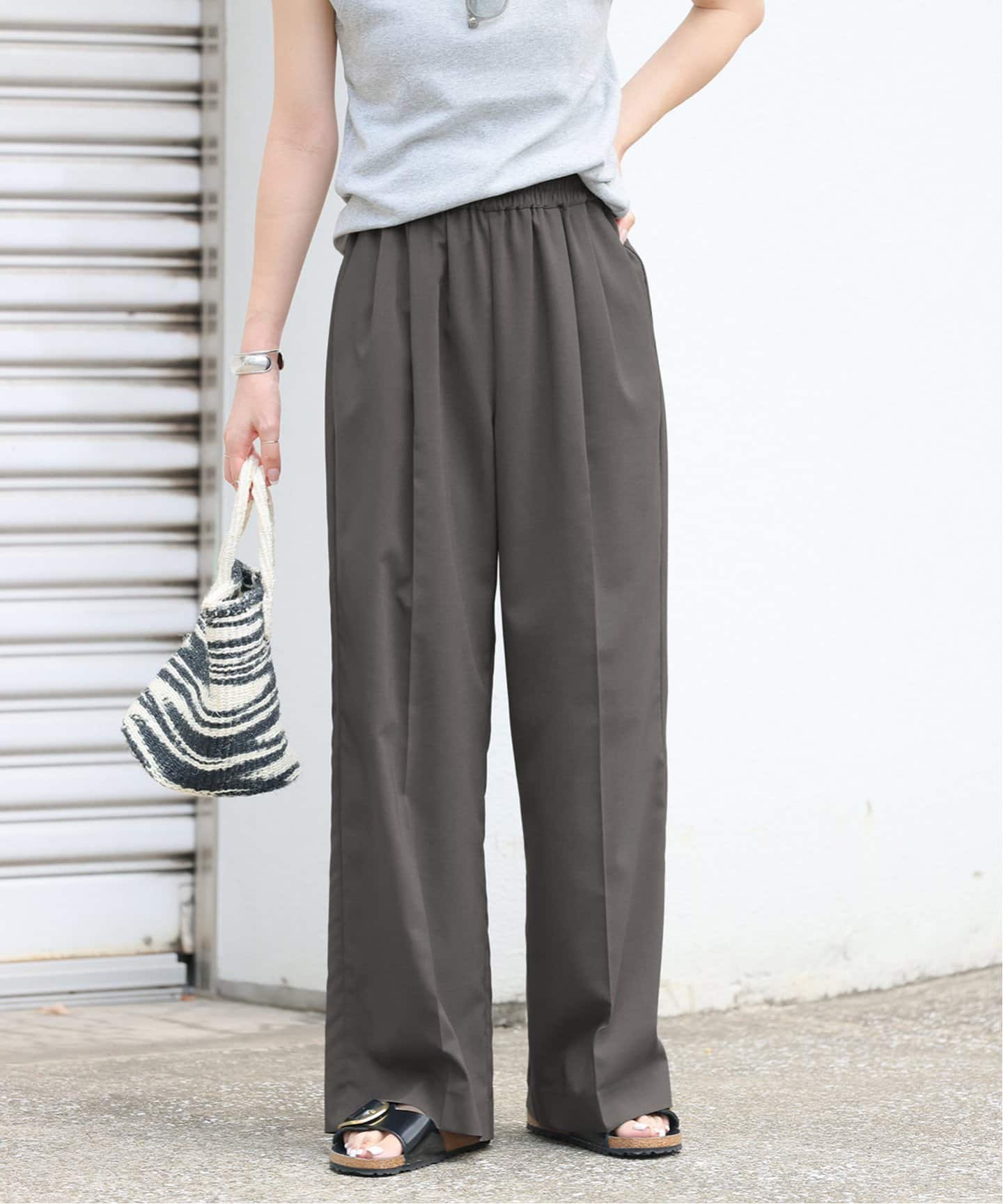 JOURNAL STANDARD relume トロギャザータックパンツ 追加4》トロギャザータックパンツ（スラックス）｜JOURNAL
