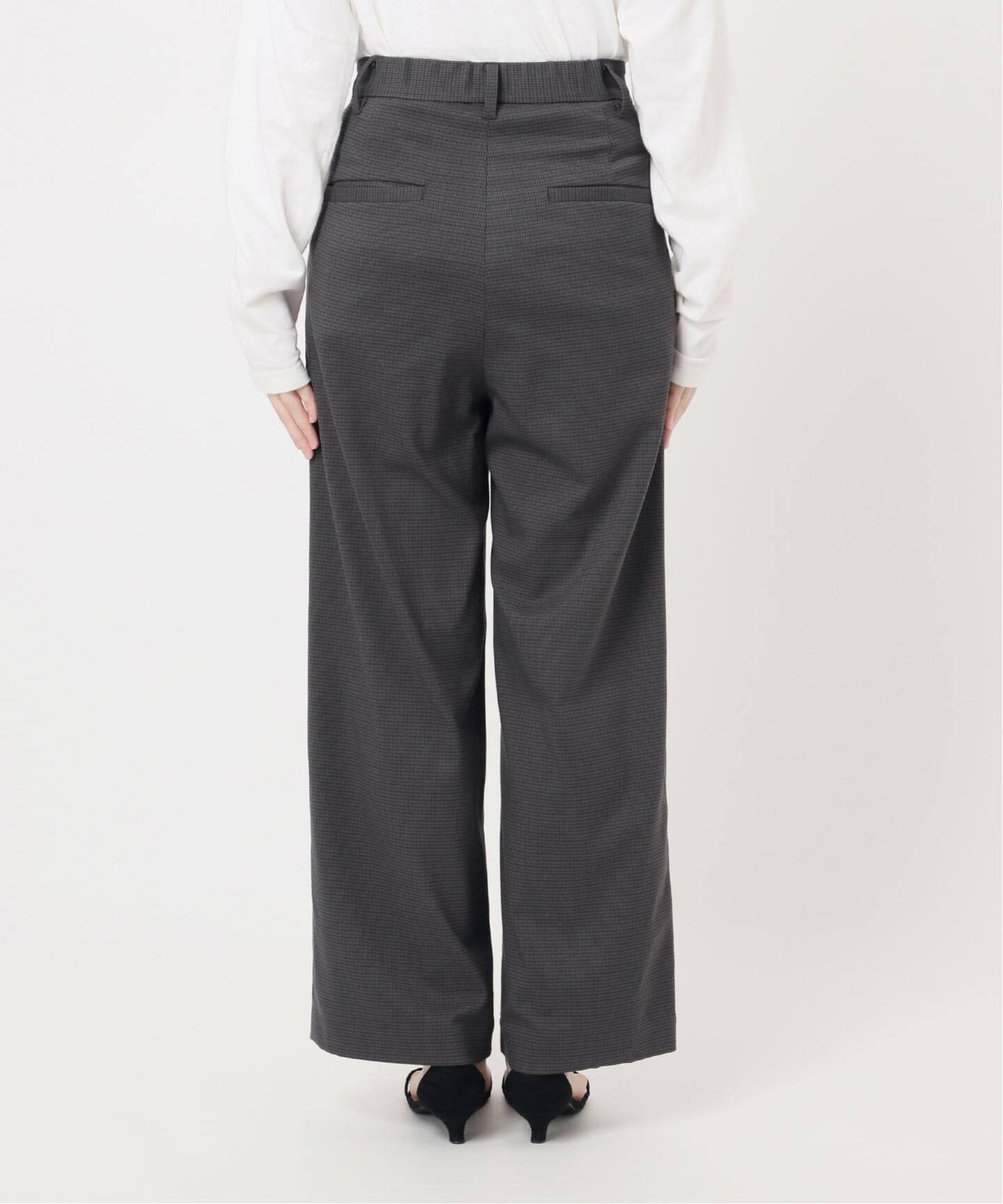 チェックセミワイドパンツ（スラックス）｜JOURNAL STANDARD relume