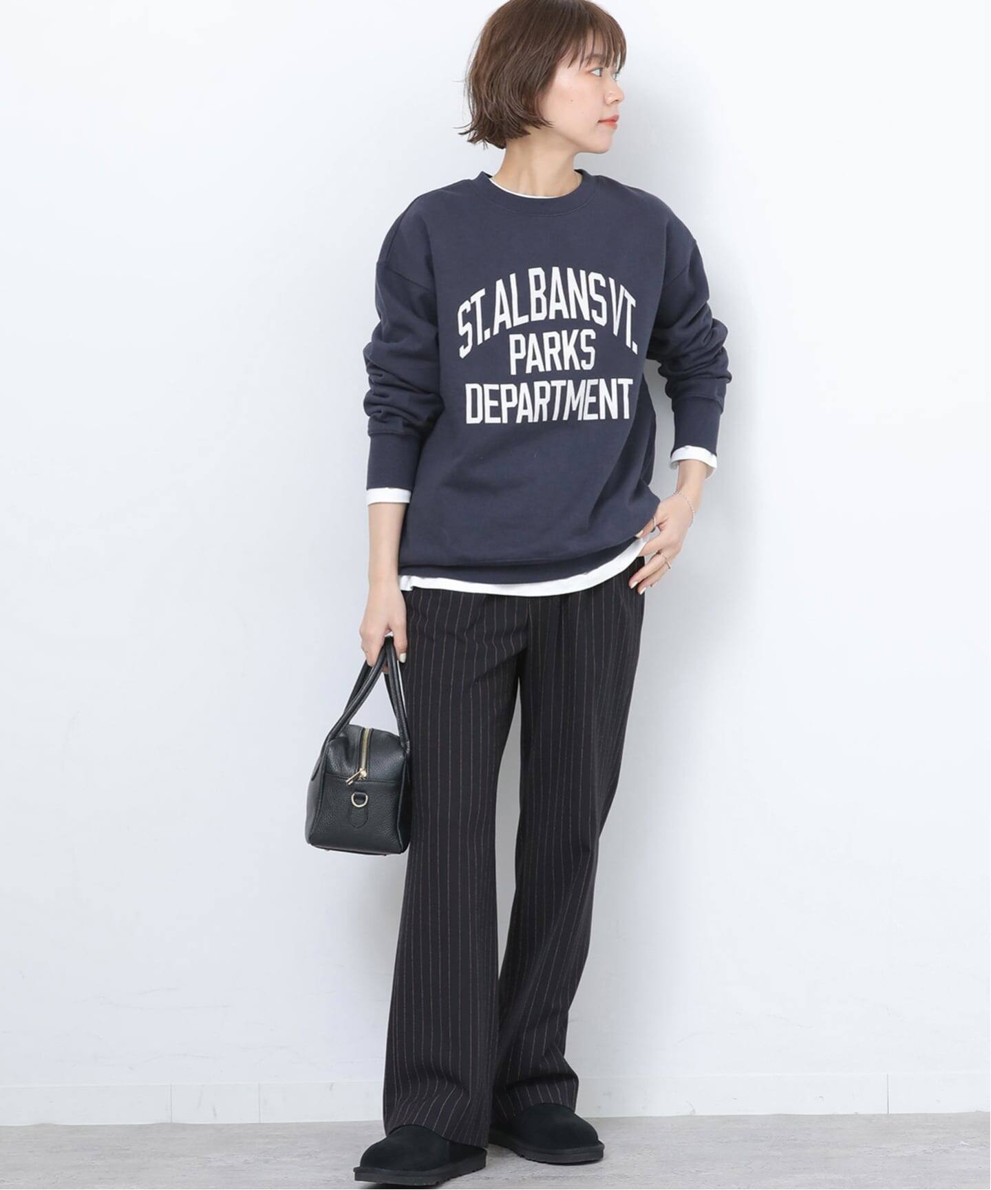 一部WEB限定追加4》サーモサキソニー裏起毛パンツ（スラックス