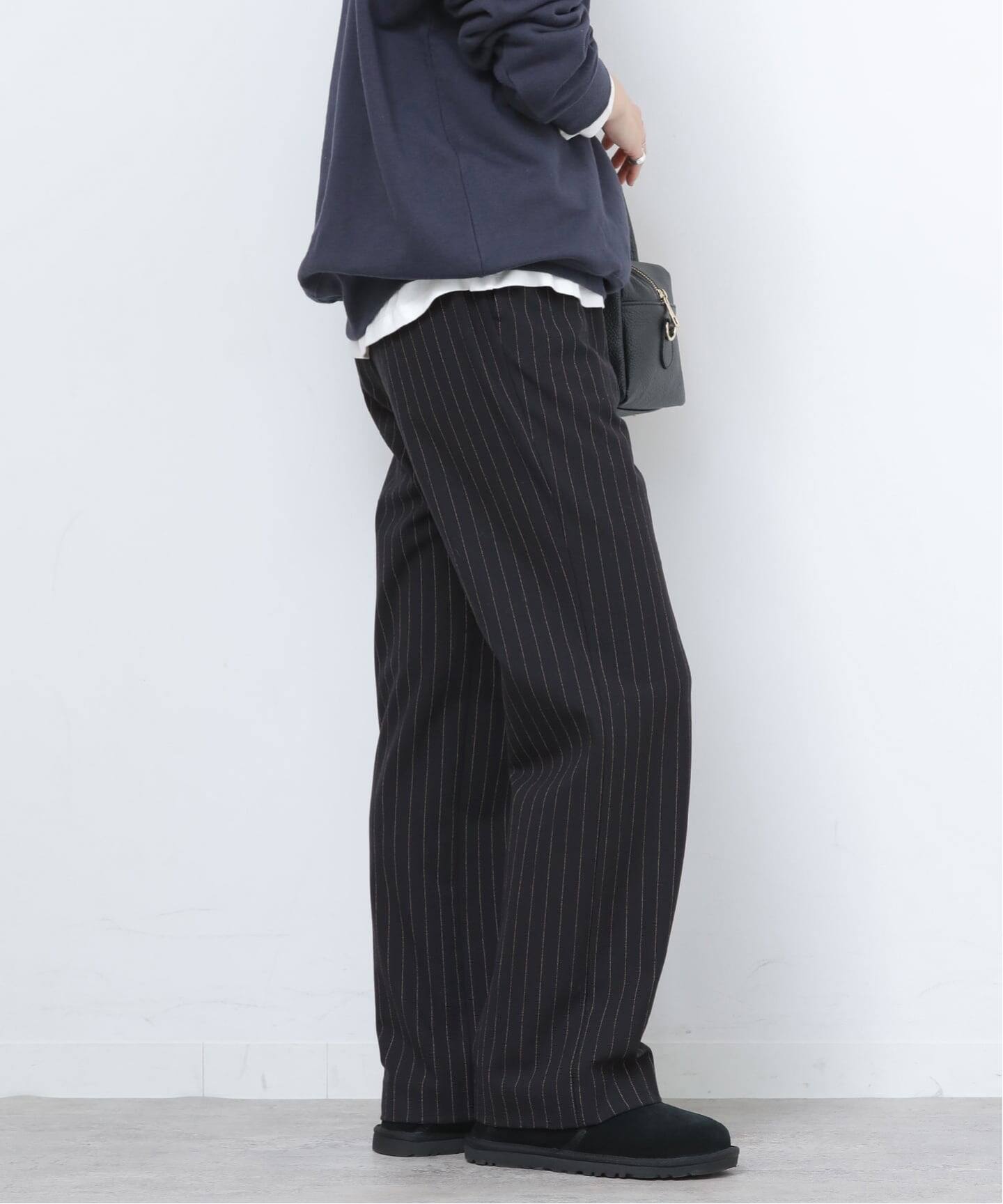 一部WEB限定追加4》サーモサキソニー裏起毛パンツ（スラックス