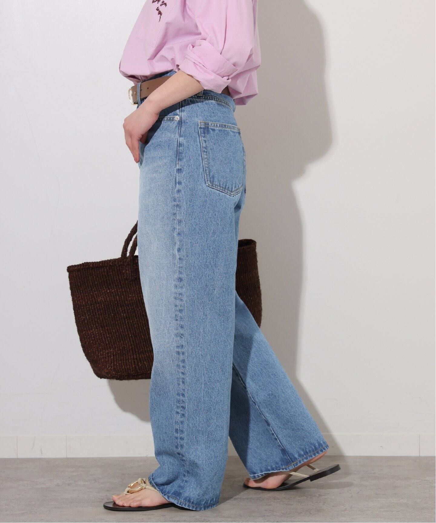 JOURNAL STANDARD relume  軽量&柔らかい　美品 ルーズデニムパンツ（デニムパンツ・ジーンズ）｜JOURNAL