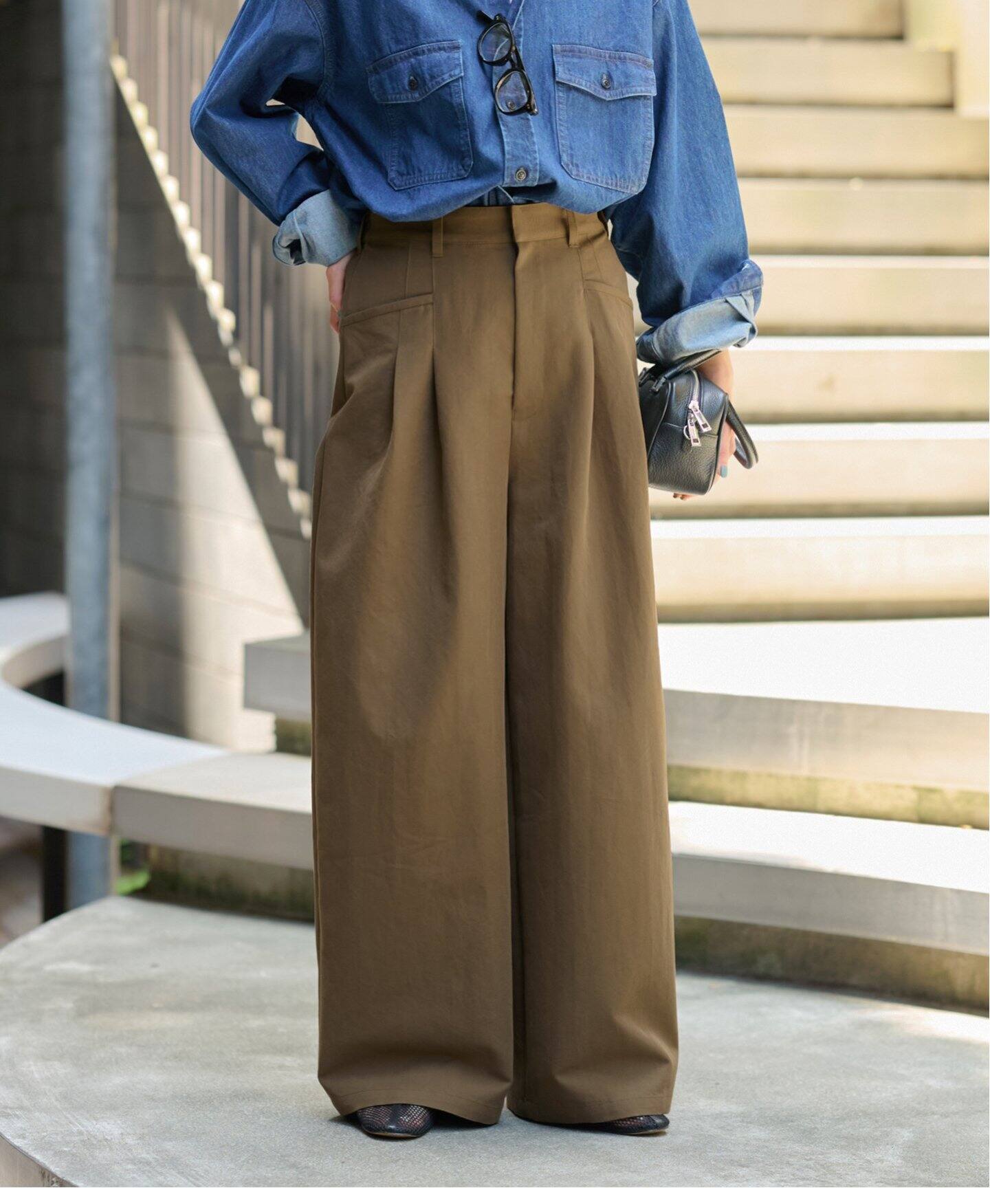 JOURNAL STANDARD relume｜《追加》2タックワイドパンツ