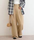 《追加 / 新色》2タックワイドパンツ