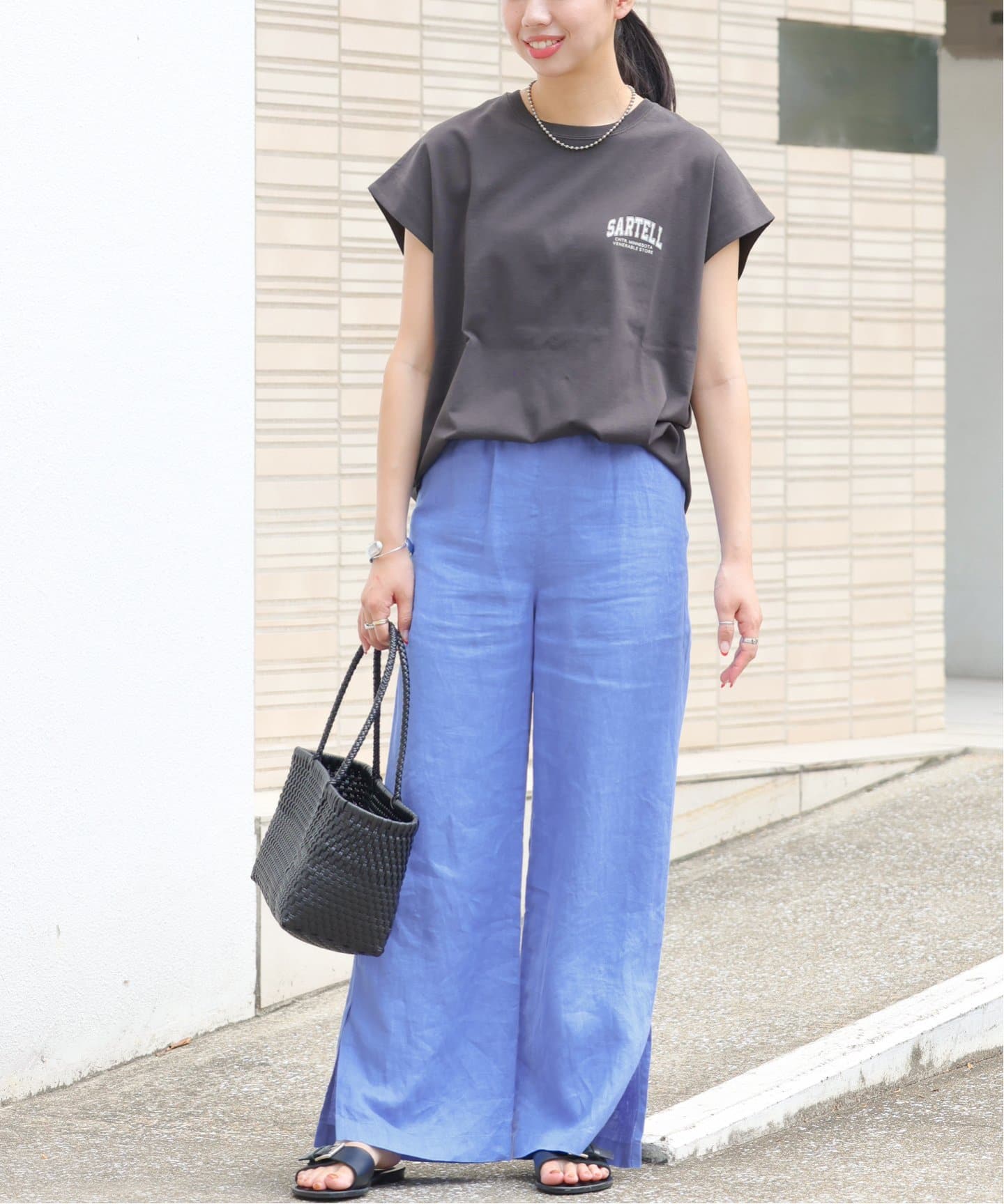 JOURNAL STANDARD relume｜《追加2》麻スリットイージーパンツ