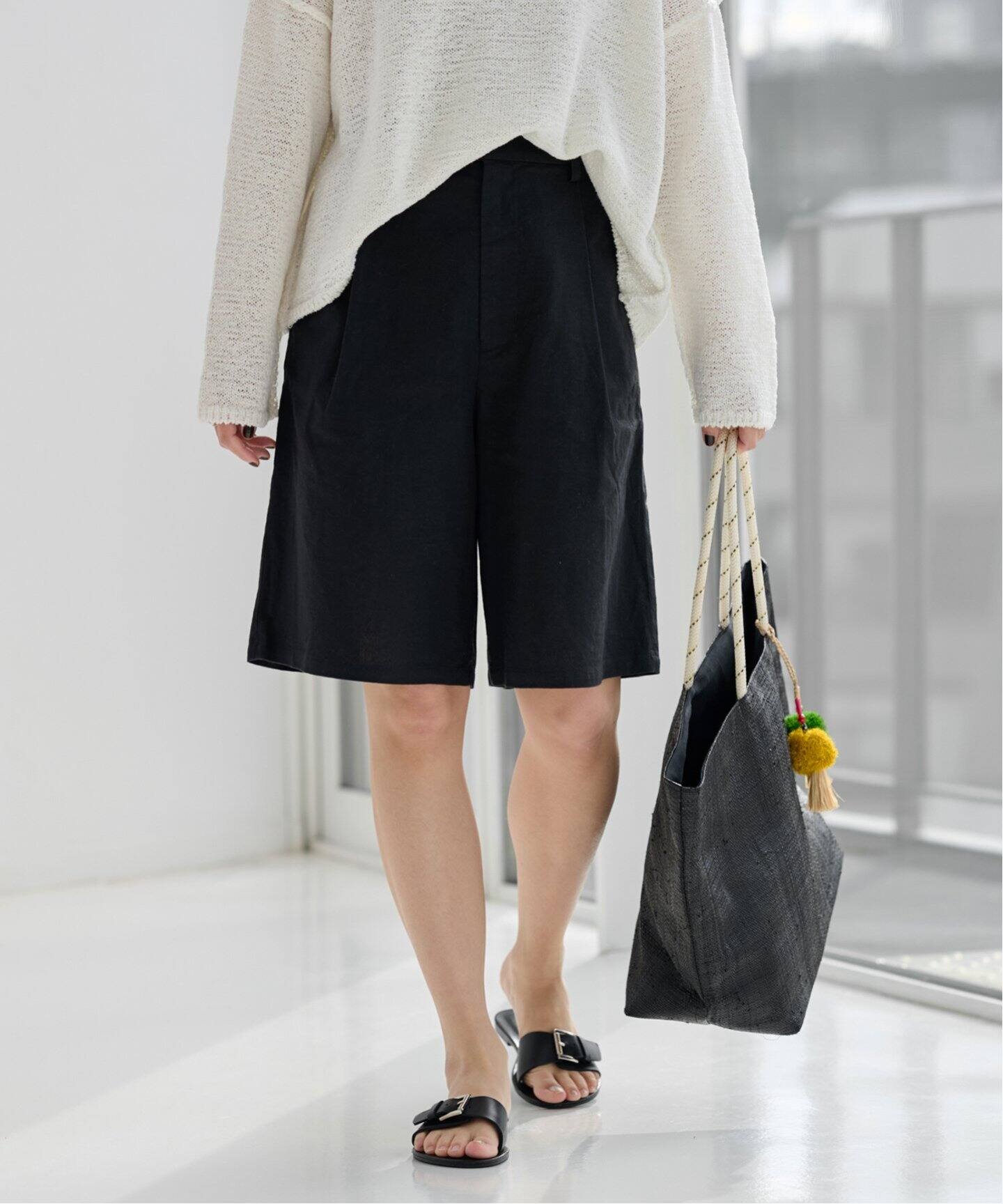 コットンリネンショートパンツ（ショート・ハーフパンツ）｜JOURNAL  