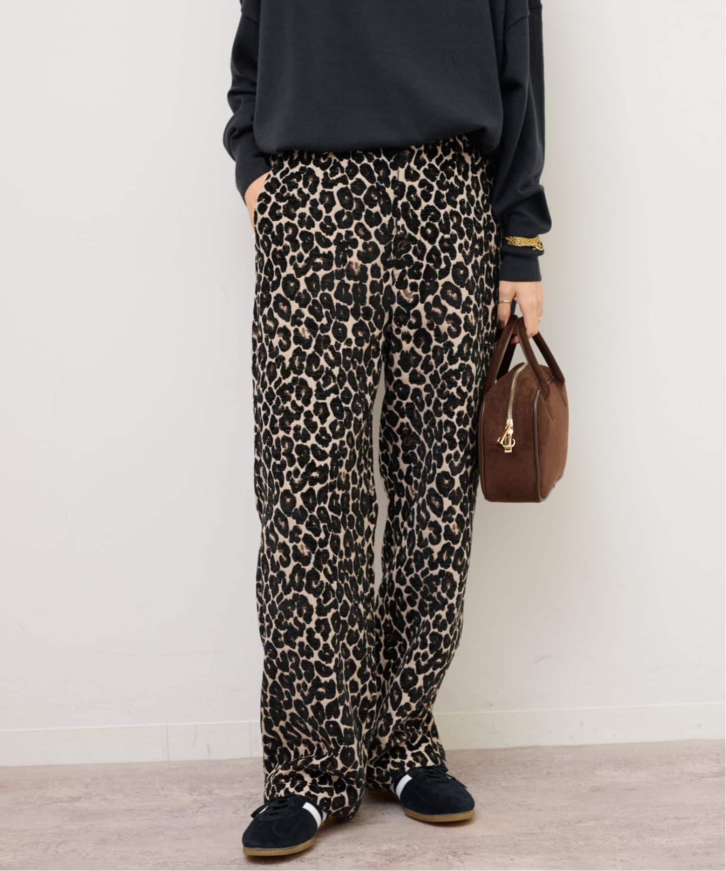 レオパードジャガードパンツ（その他パンツ）｜JOURNAL STANDARD