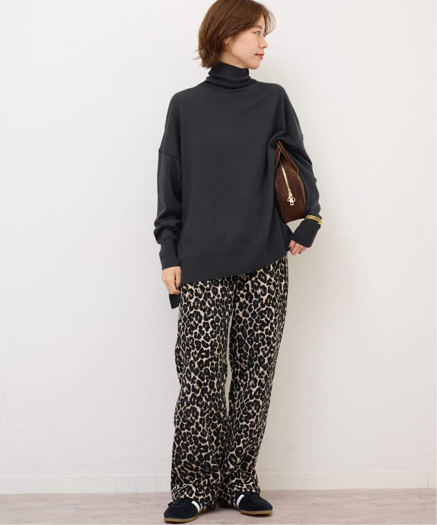 WEB限定追加予約》レオパードジャガードパンツ（その他パンツ