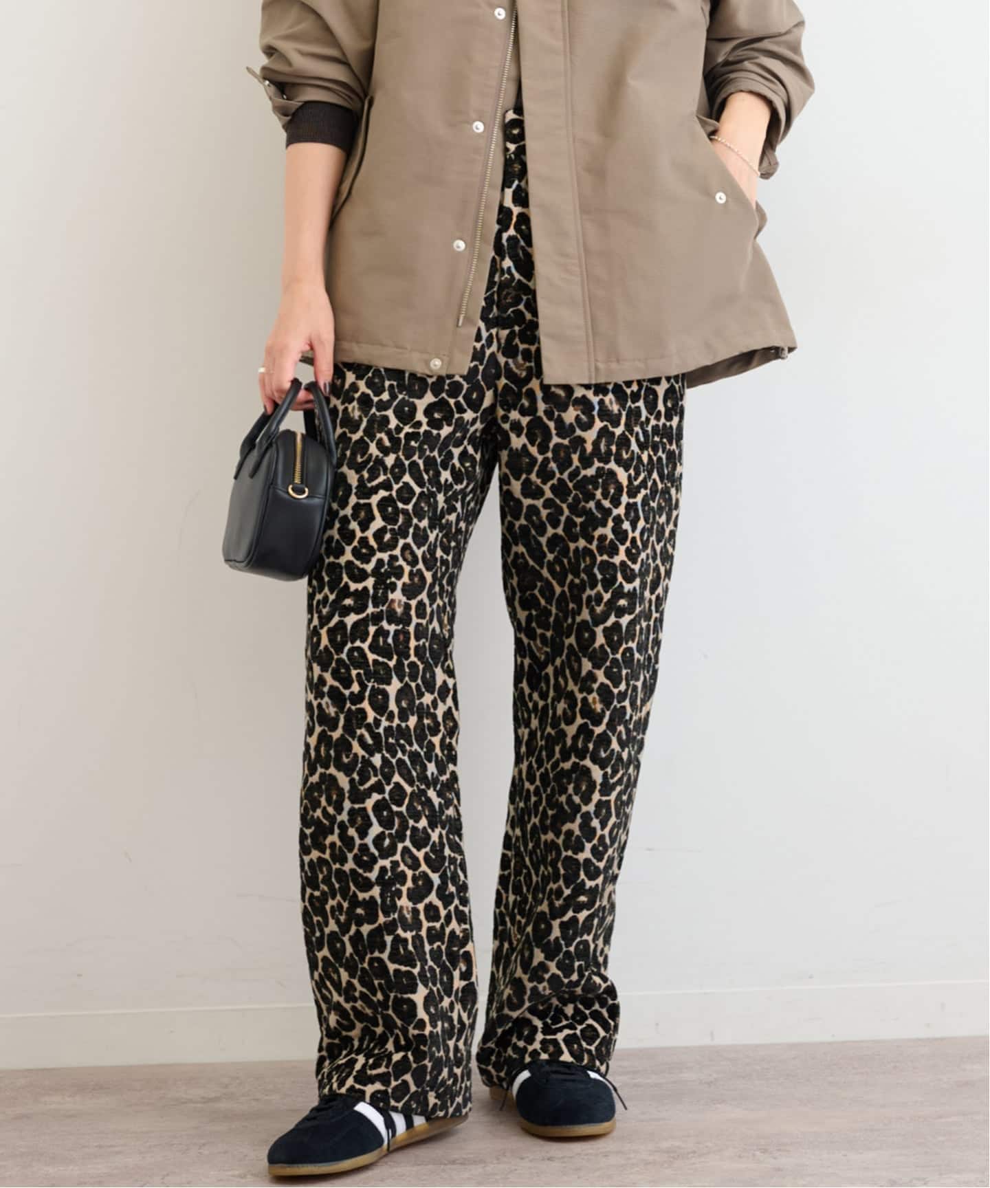 WEB限定追加予約》レオパードジャガードパンツ（その他パンツ