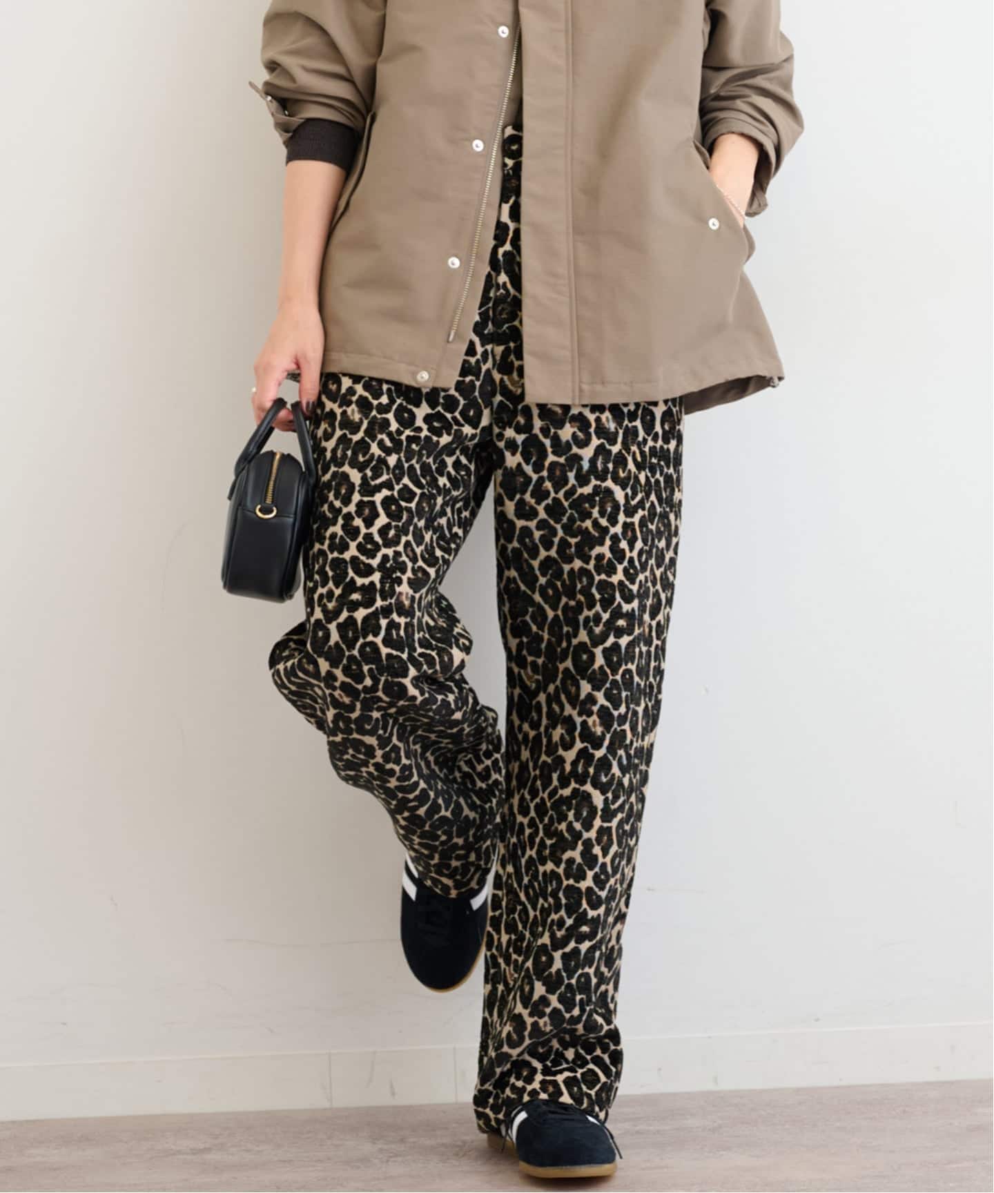 JOURNAL STANDARD relume レオパードジャガードパンツ 36 WEB限定追加予約》レオパードジャガードパンツ（その他パンツ