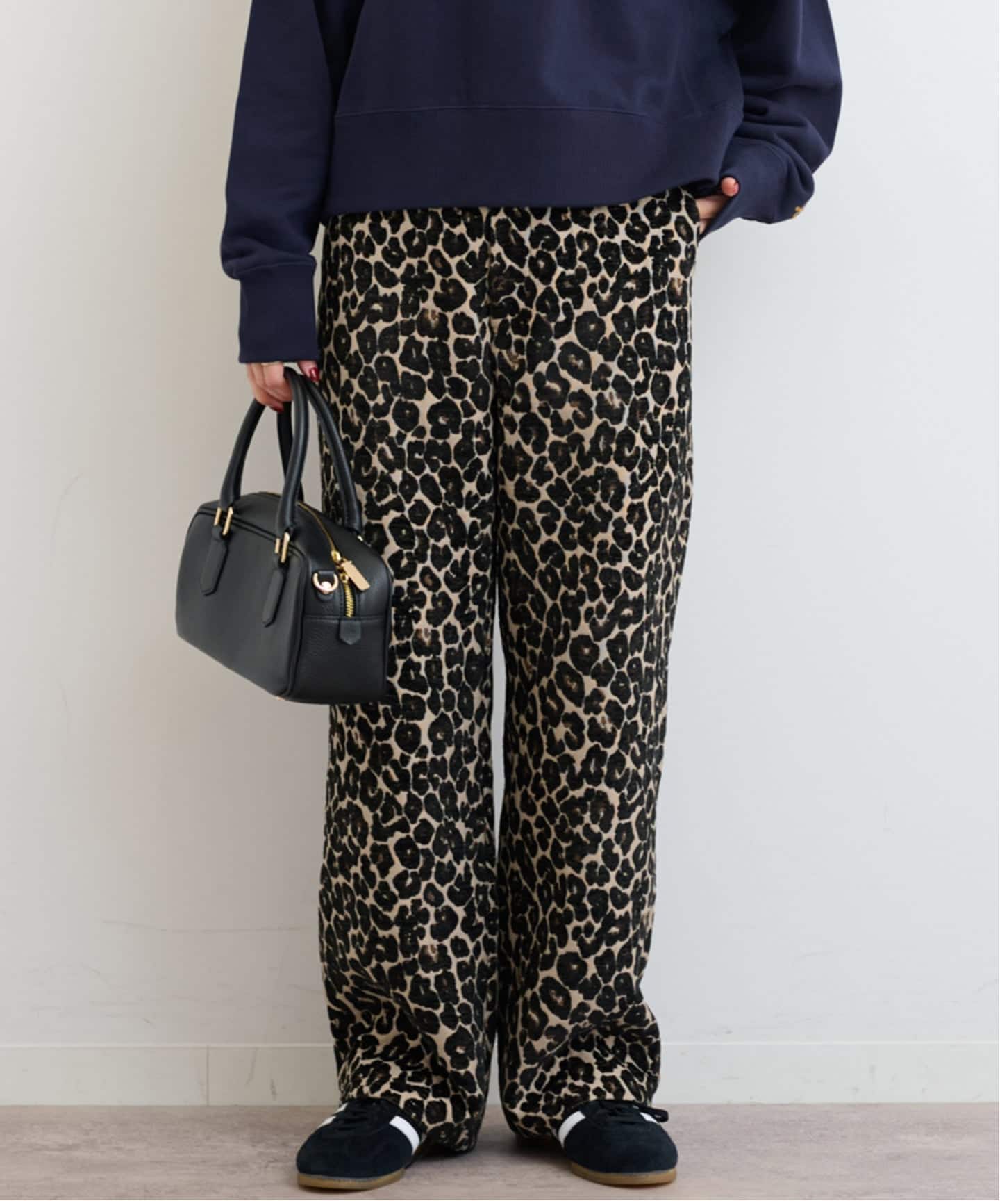 WEB限定追加》レオパードジャガードパンツ（その他パンツ）｜JOURNAL