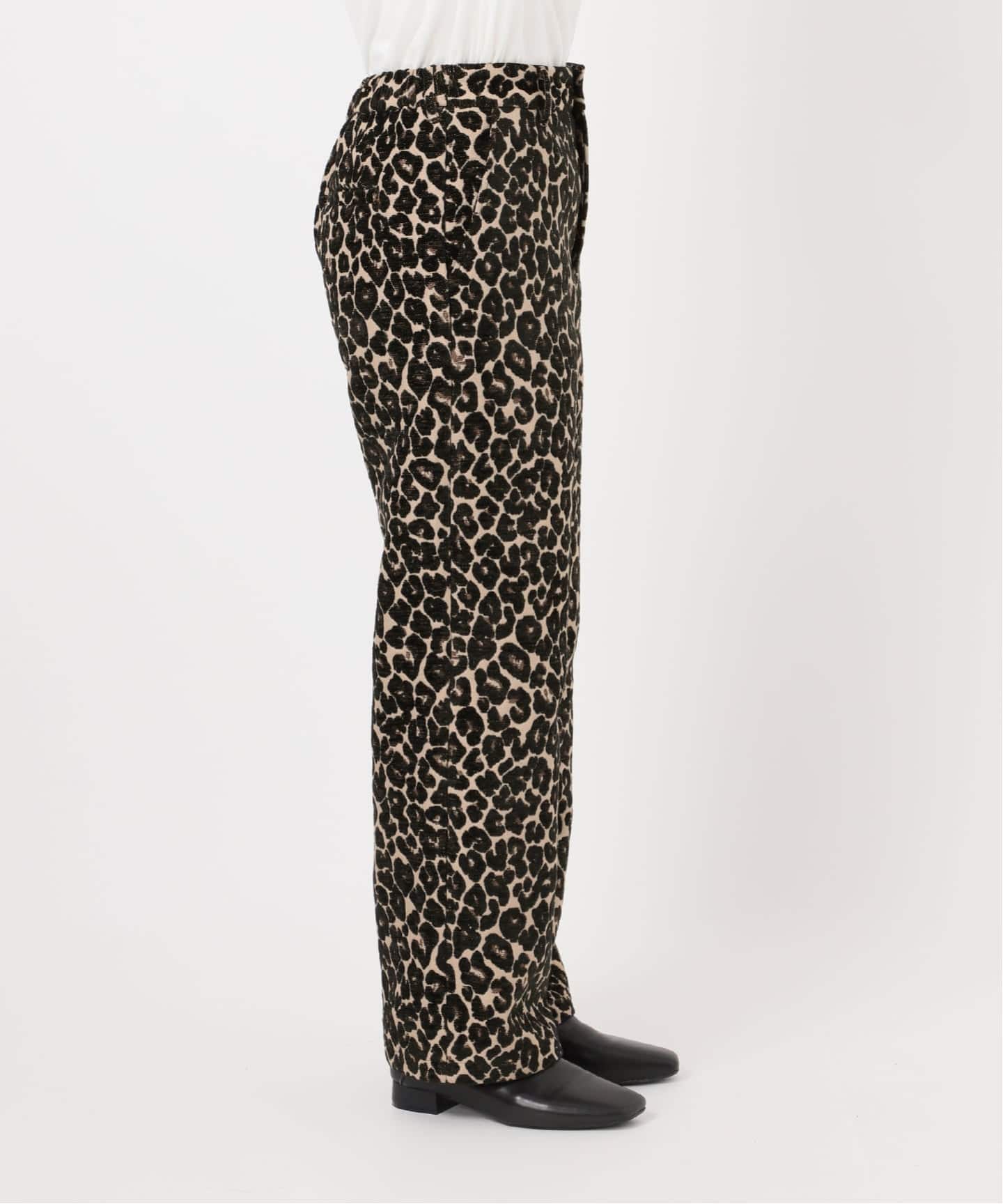 WEB限定追加》レオパードジャガードパンツ（その他パンツ）｜JOURNAL
