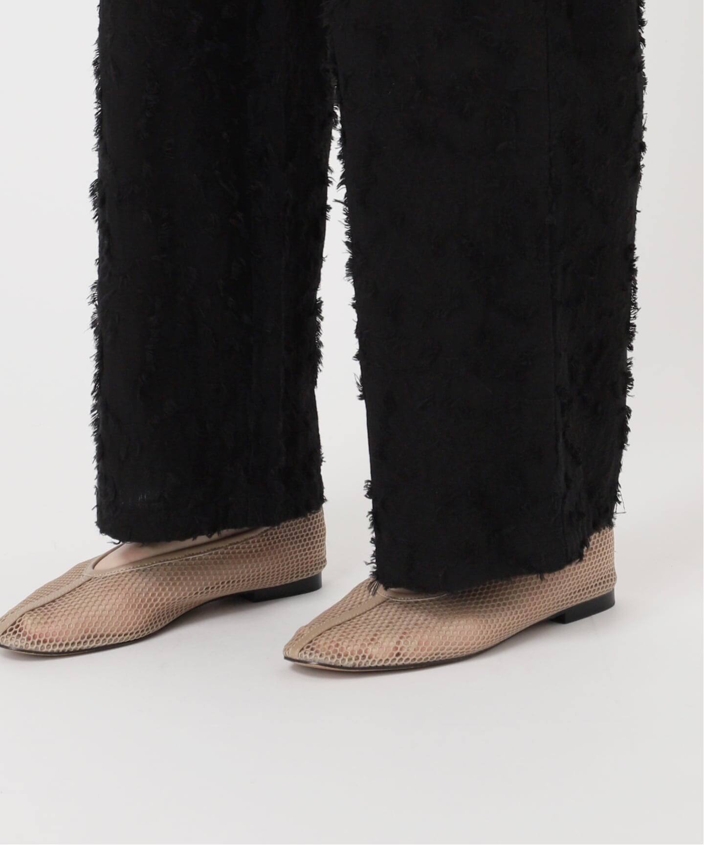 カットジャガードパンツ 黒 ジャーナルスタンダード　完売品 カットジャガードパンツ（その他パンツ）｜JOURNAL STANDARD relume