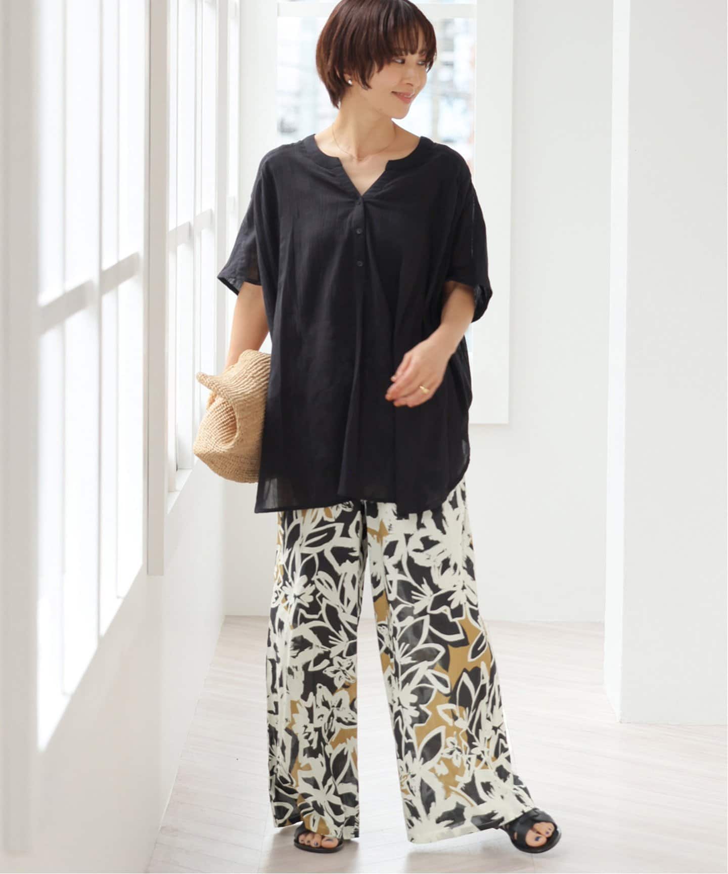 新品JOURNAL STANDARD relume ビッグペイントプリントパンツ ビッグペイントプリントパンツ（その他パンツ）｜JOURNAL