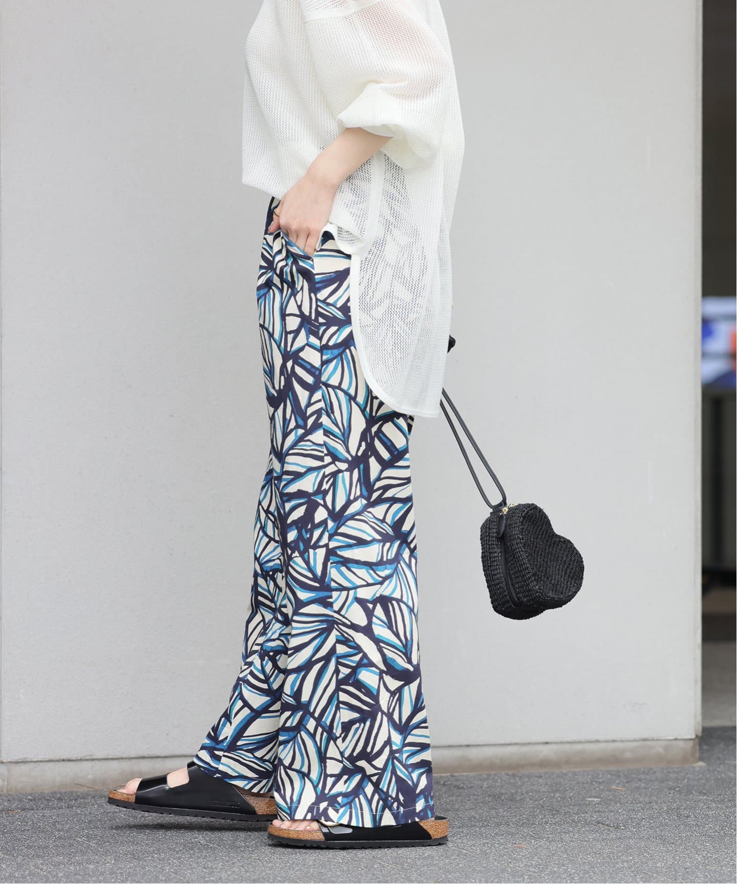 JOURNAL STANDARD relume リーフプリントイージーパンツ リーフプリントイージーパンツ（その他パンツ）｜JOURNAL