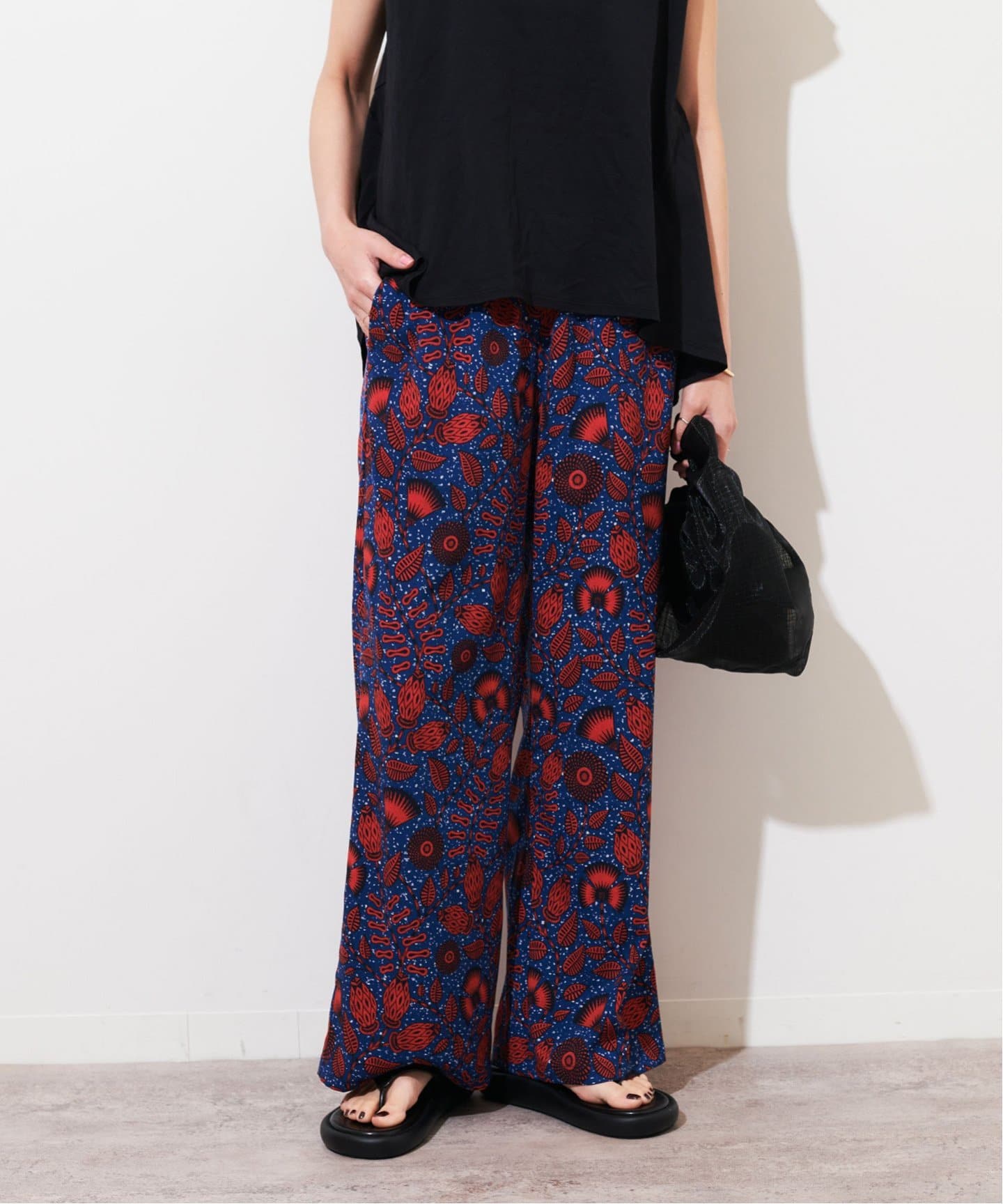 relume レリューム　ジャーナルスタンダード　アフリカンプリントパンツ　F JOURNAL STANDARD relume（ジャーナルスタンダード レリューム