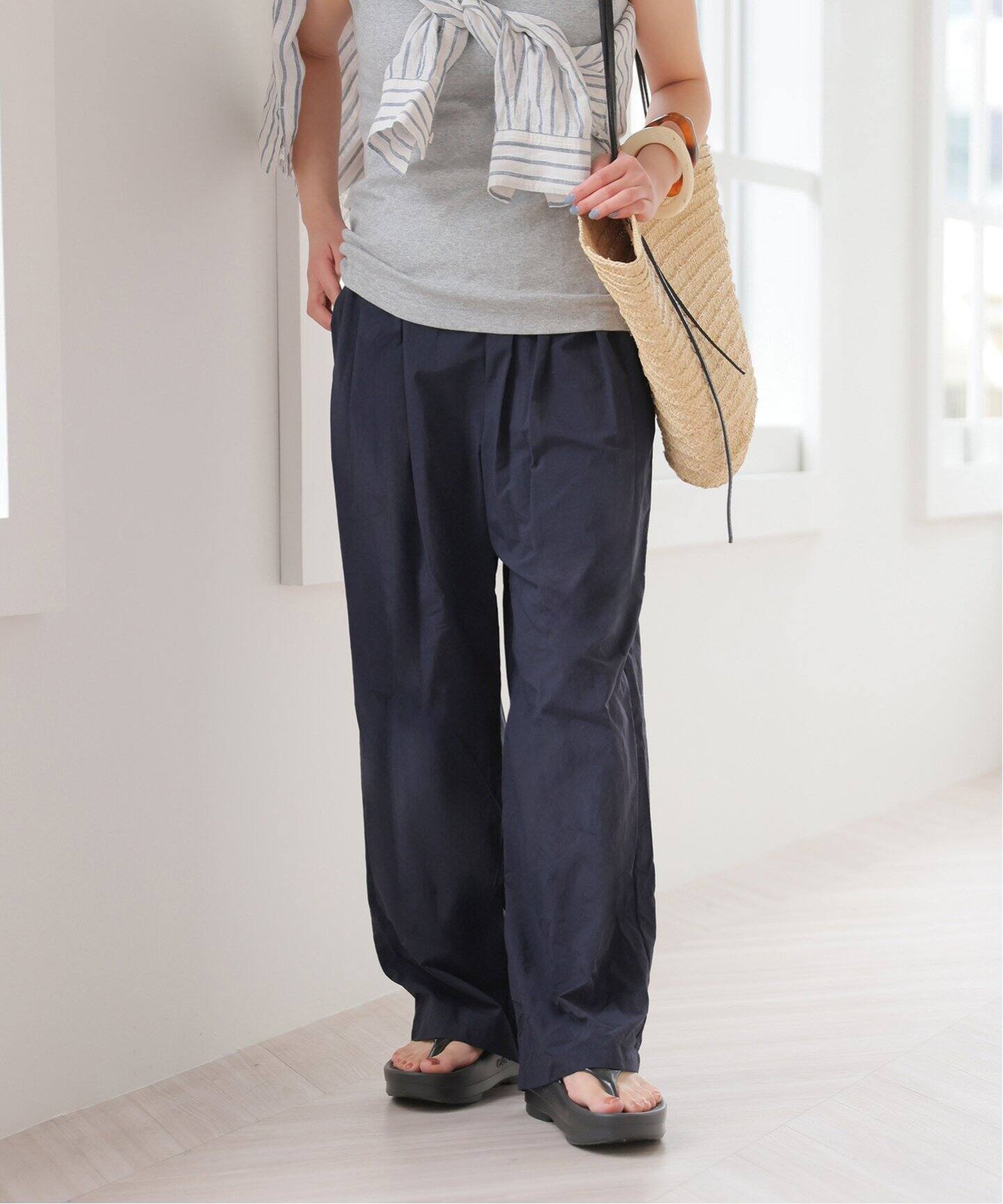 ジャーナルスタンダード　ギャザーボリュームカラーパンツ ギャザーボリュームカラーパンツ（その他パンツ）｜JOURNAL