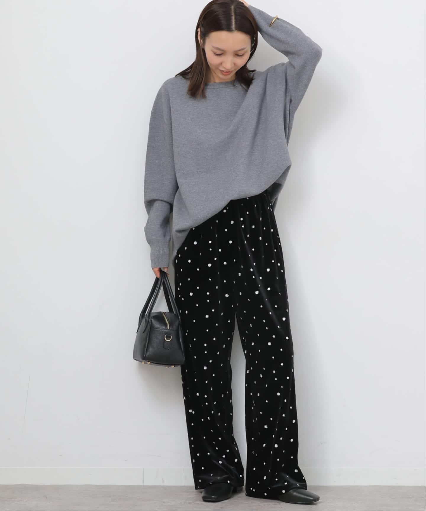 WEB限定》小花刺繍ベロアパンツ（その他パンツ）｜JOURNAL STANDARD