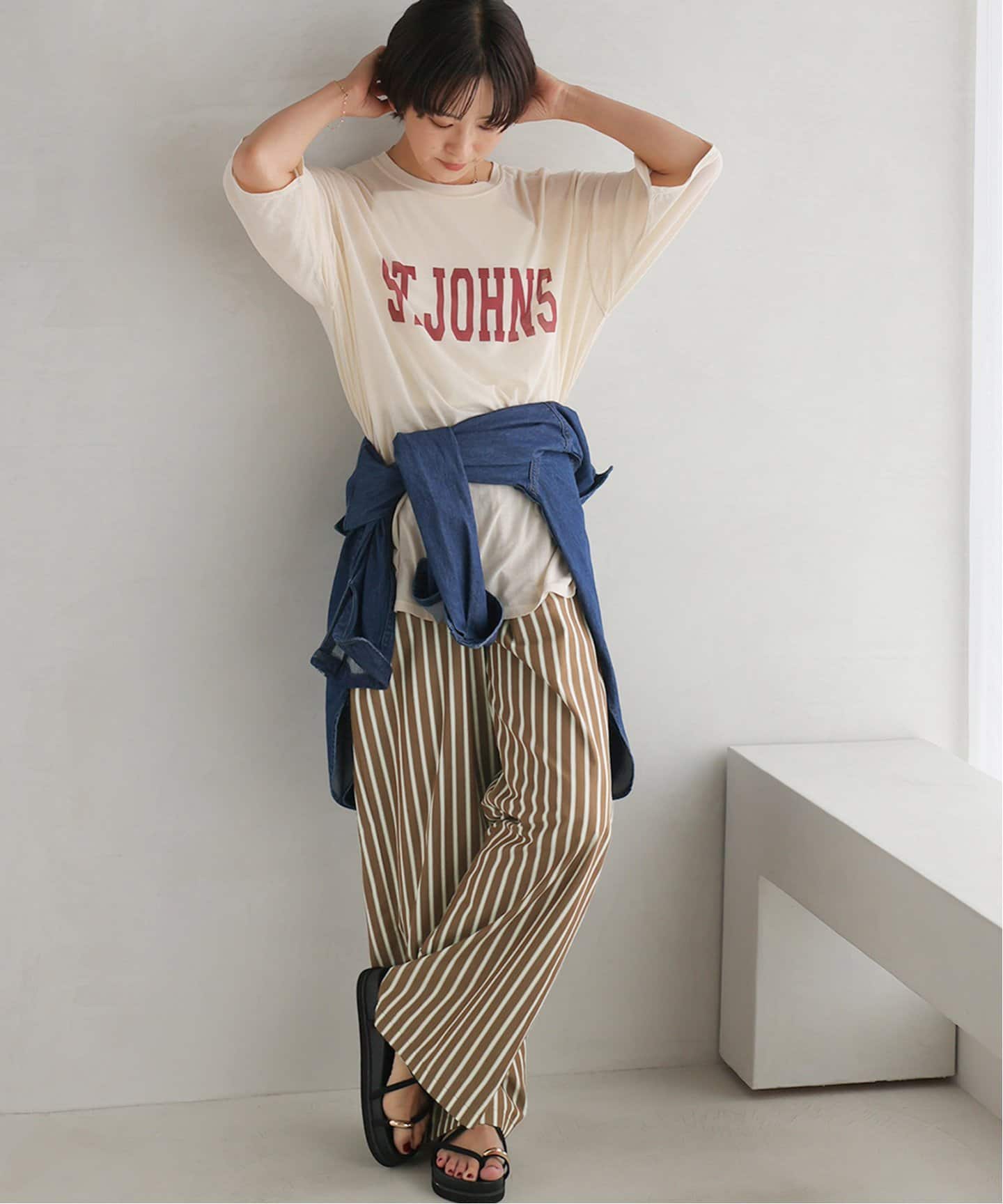コットンストライプパンツ（その他パンツ）｜JOURNAL STANDARD relume