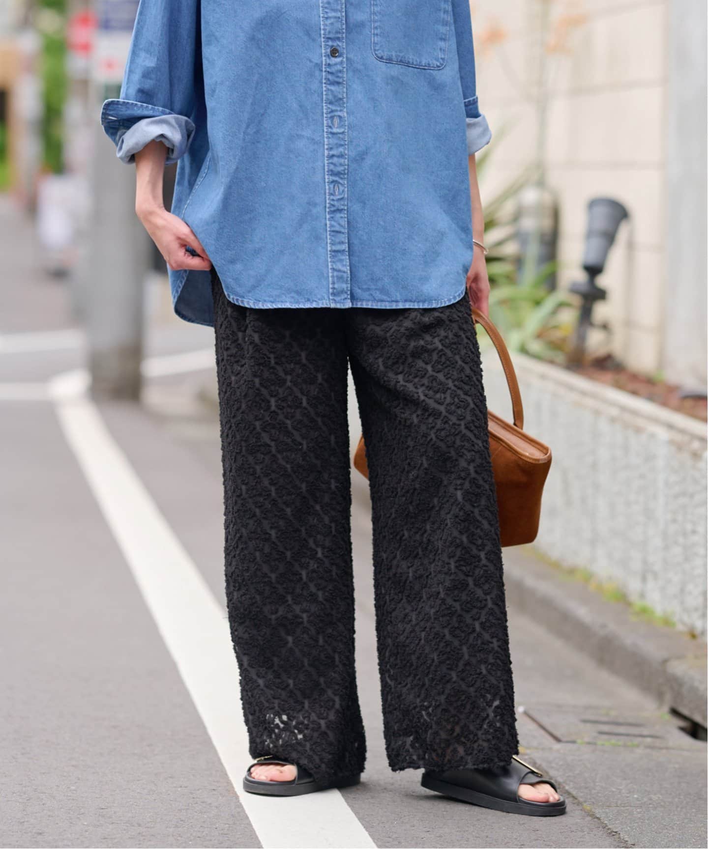 25AW新作］キカカットジャガードパンツ（その他パンツ）｜JOURNAL