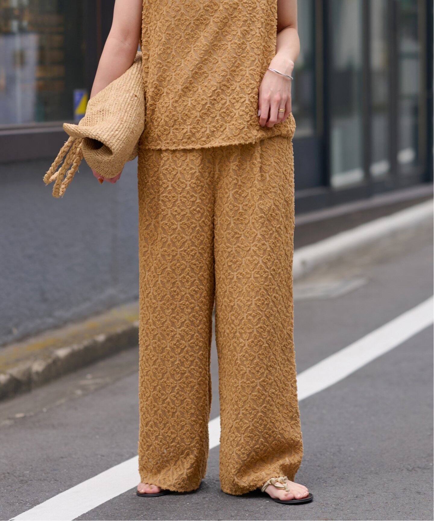 ジャーナルスタンダード レリューム（JOURNAL STANDARD relume）/キカカットジャガードパンツ キカカットジャガードパンツ（その他パンツ）｜JOURNAL STANDARD