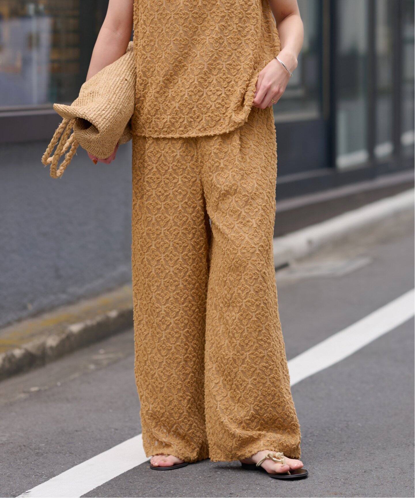 キカカットジャガードパンツ（その他パンツ）｜JOURNAL STANDARD 