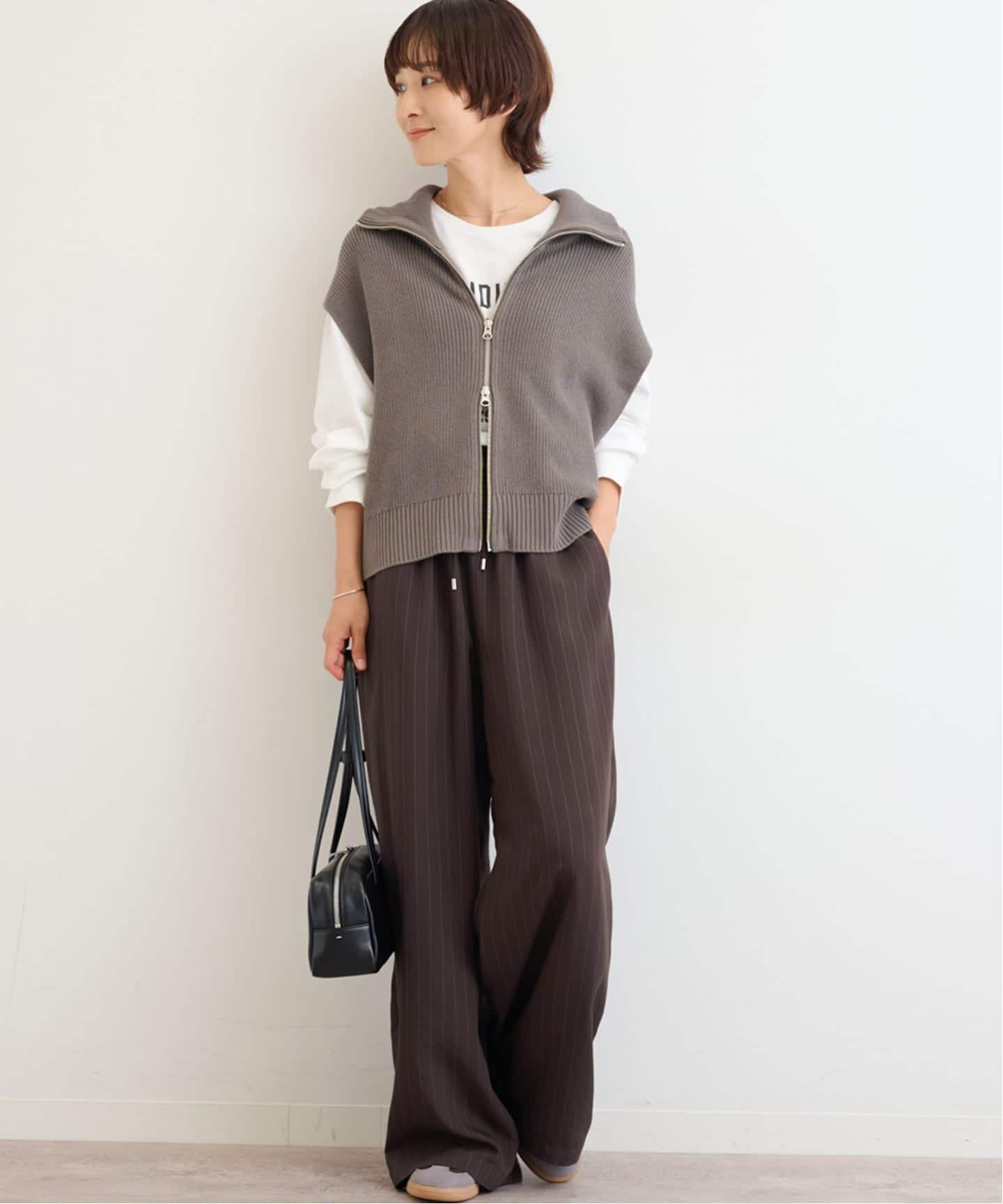 N/Rダブルストライプパンツ 2色 JOURNAL STANDARD relume パンツ 「追加」N/Rダブルストライプ