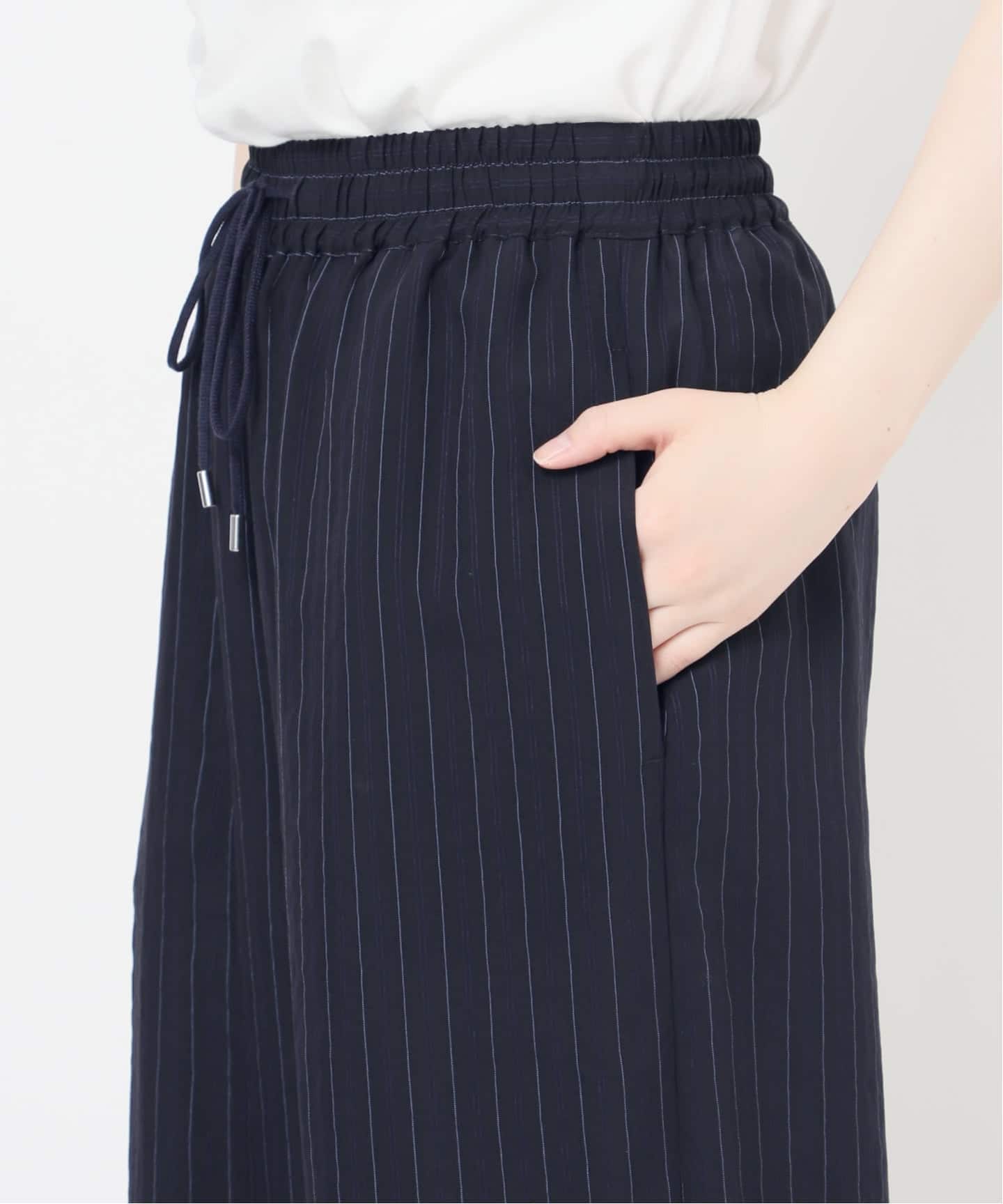 N/Rダブルストライプパンツ 2色 ジャーナルスタンダード レリューム JOURNAL STANDARD relume N