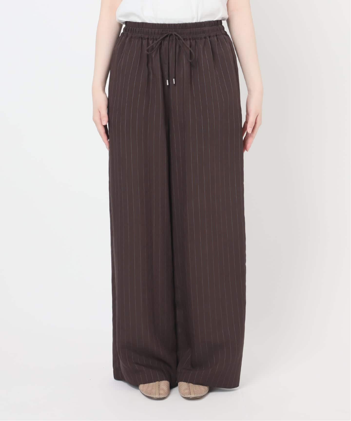 N/Rダブルストライプパンツ 2色 ジャーナルスタンダード レリューム JOURNAL STANDARD relume N