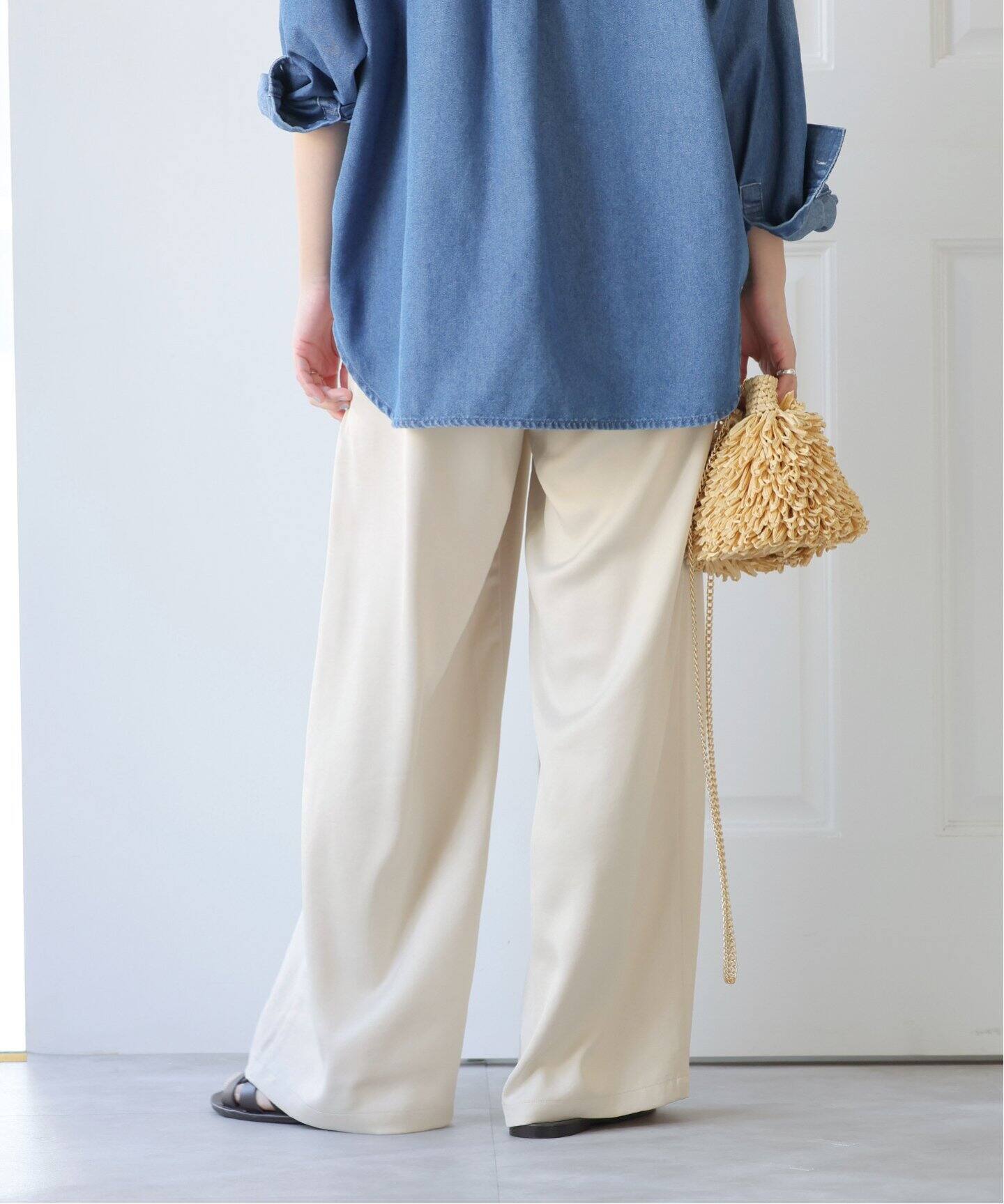 サテンベイカーパンツ（その他パンツ）｜JOURNAL STANDARD