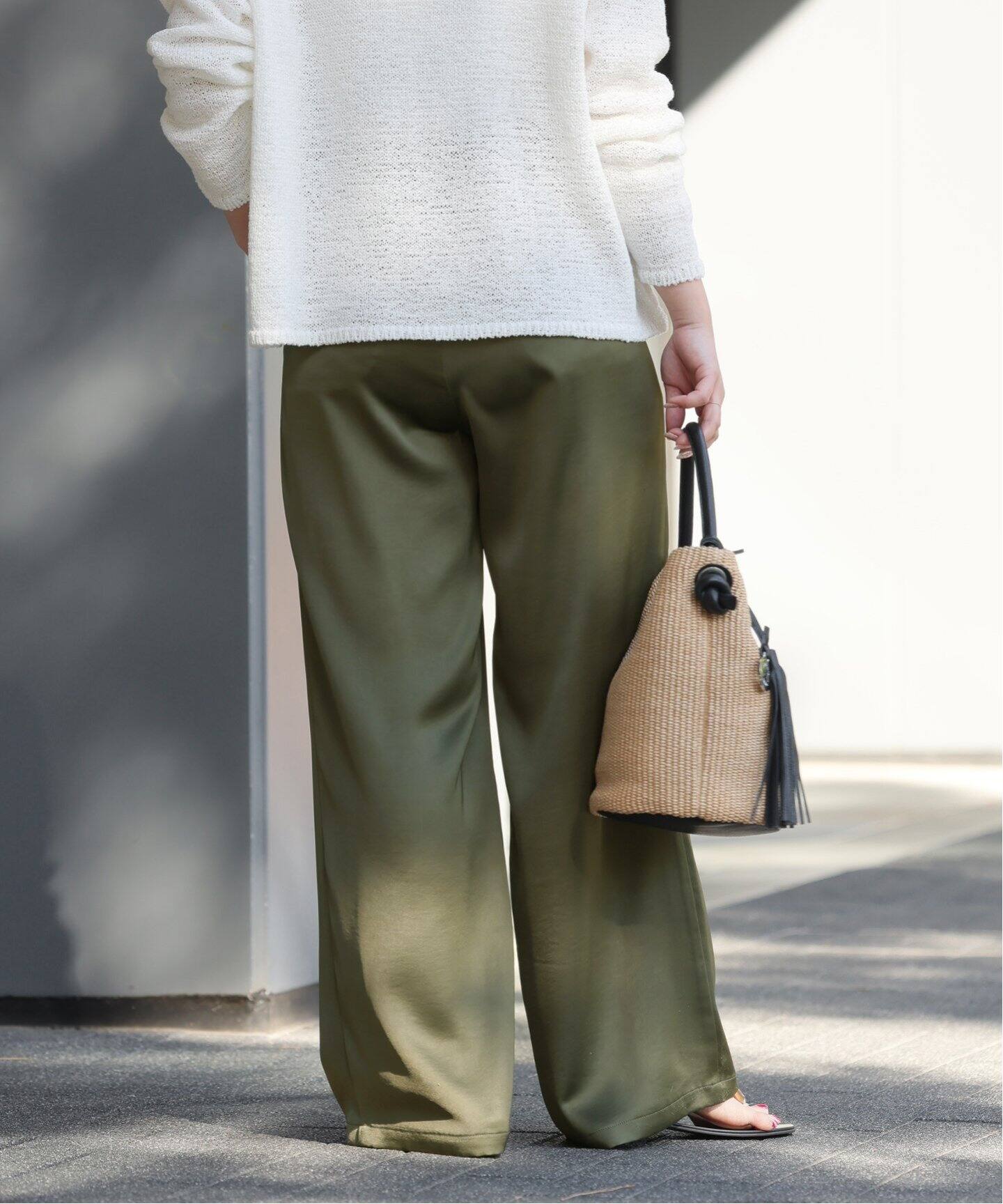 サテンベイカーパンツ（その他パンツ）｜JOURNAL STANDARD relume