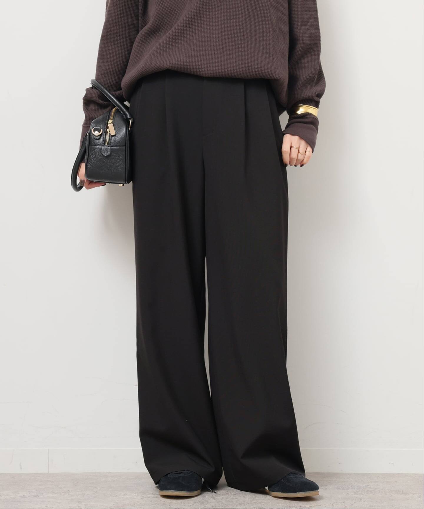 エターンドルクロス2タックワイドパンツ（スラックス）｜JOURNAL