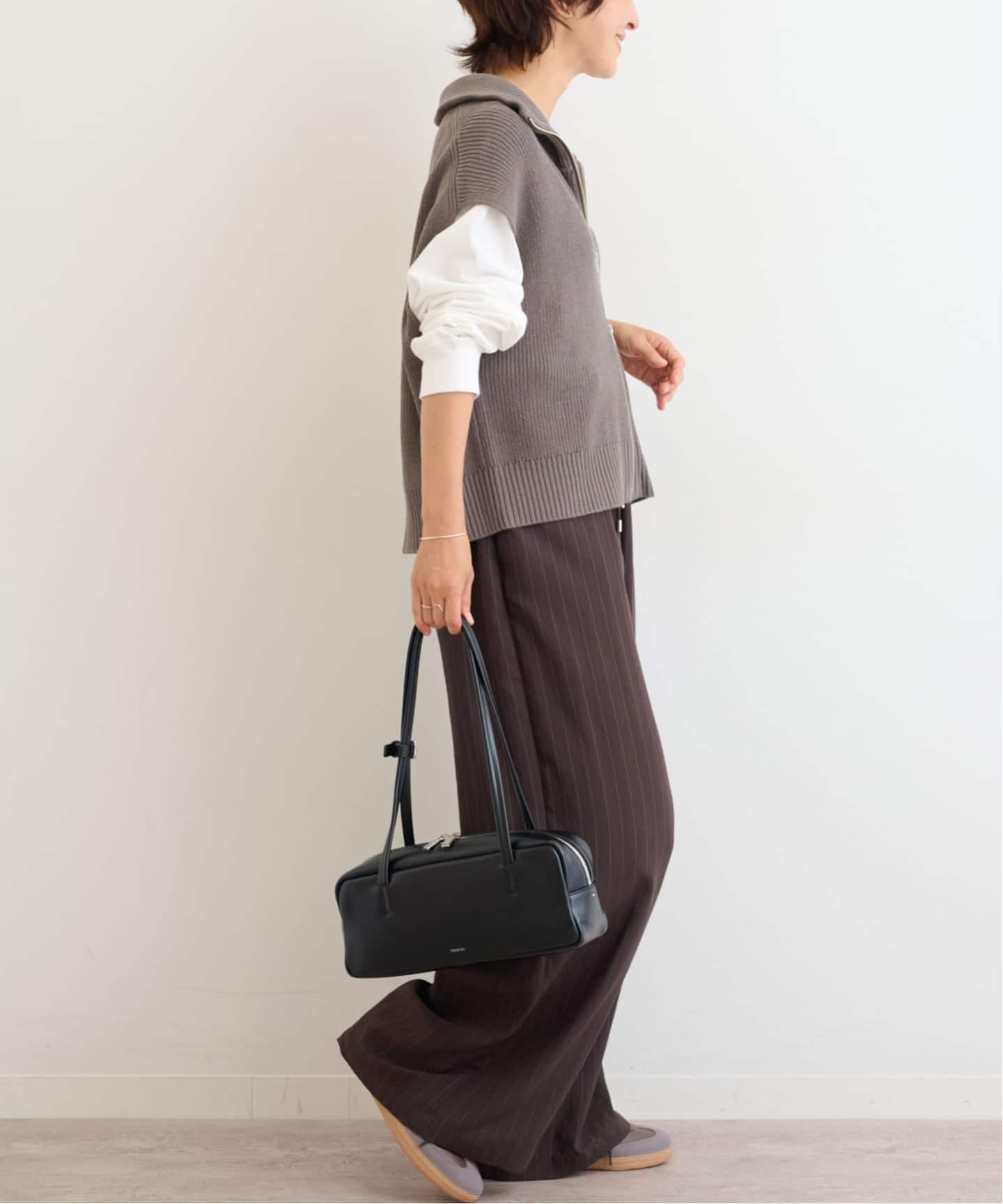 N/Rダブルストライプパンツ 2色 JOURNAL STANDARD relume パンツ 「追加」N/Rダブルストライプ