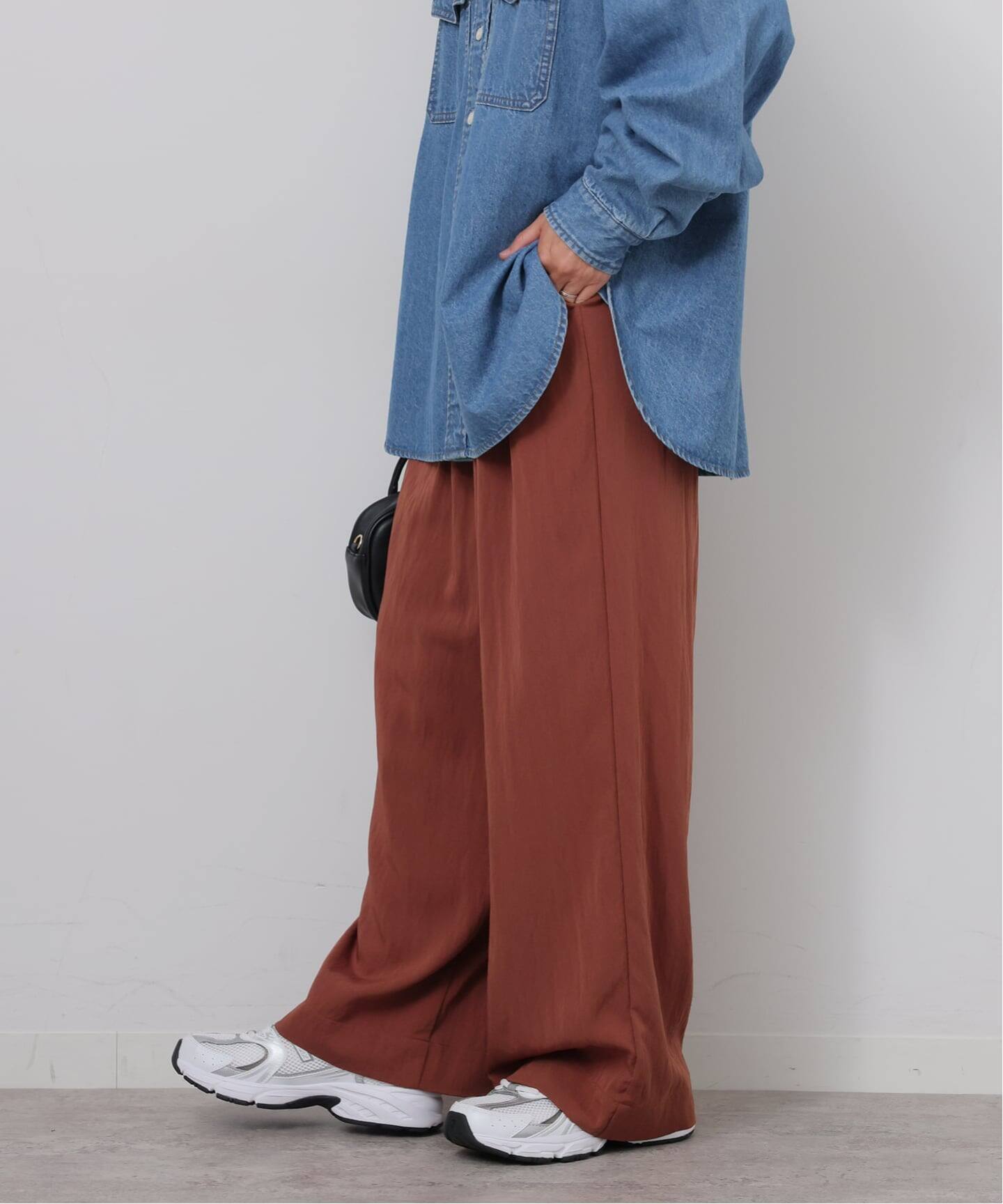 JOURNAL STANDARD relume ワイドパンツ　イージーパンツ イージーギャザーワイドパンツ（その他パンツ）｜JOURNAL