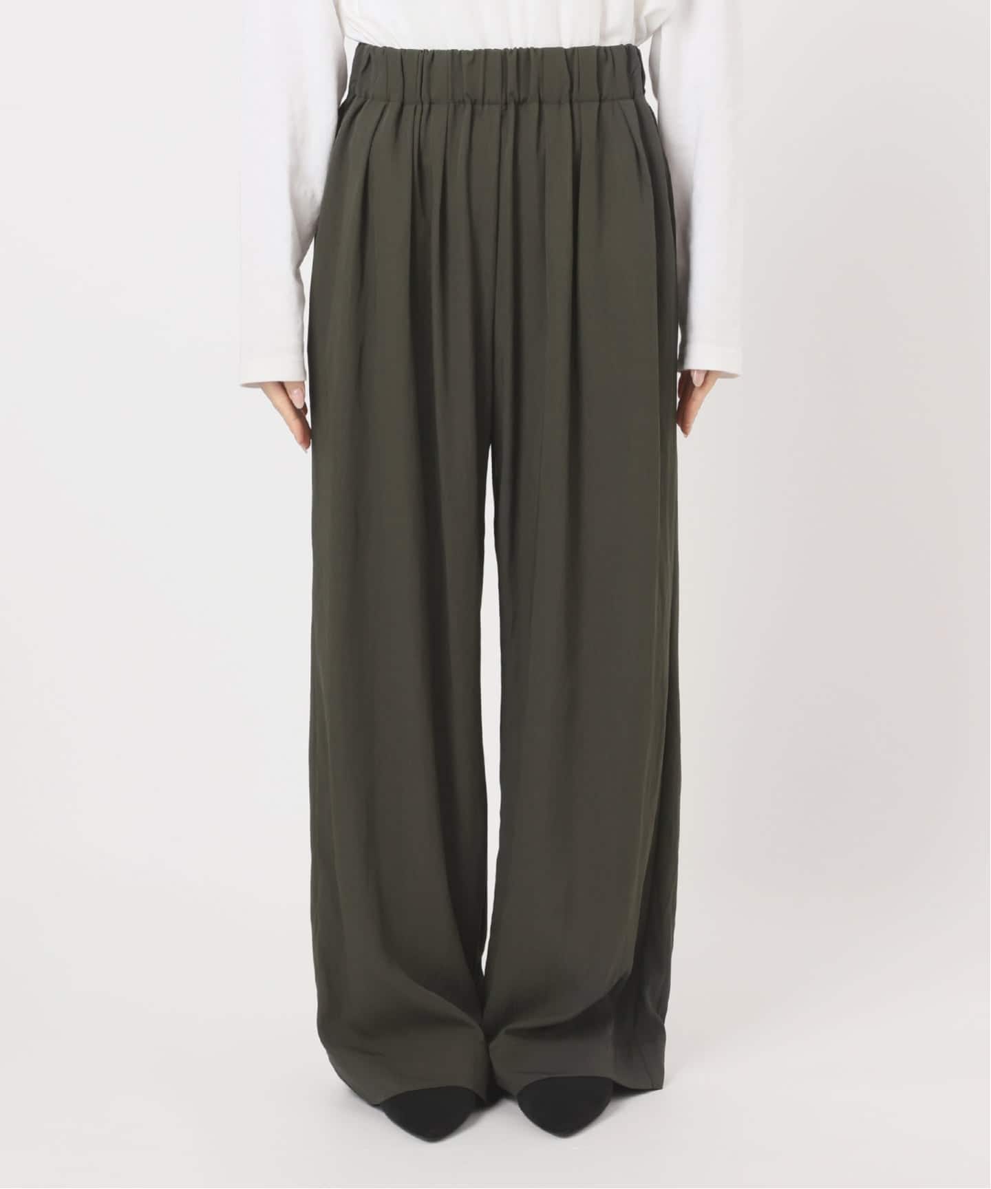 イージーギャザーワイドパンツ（その他パンツ）｜JOURNAL