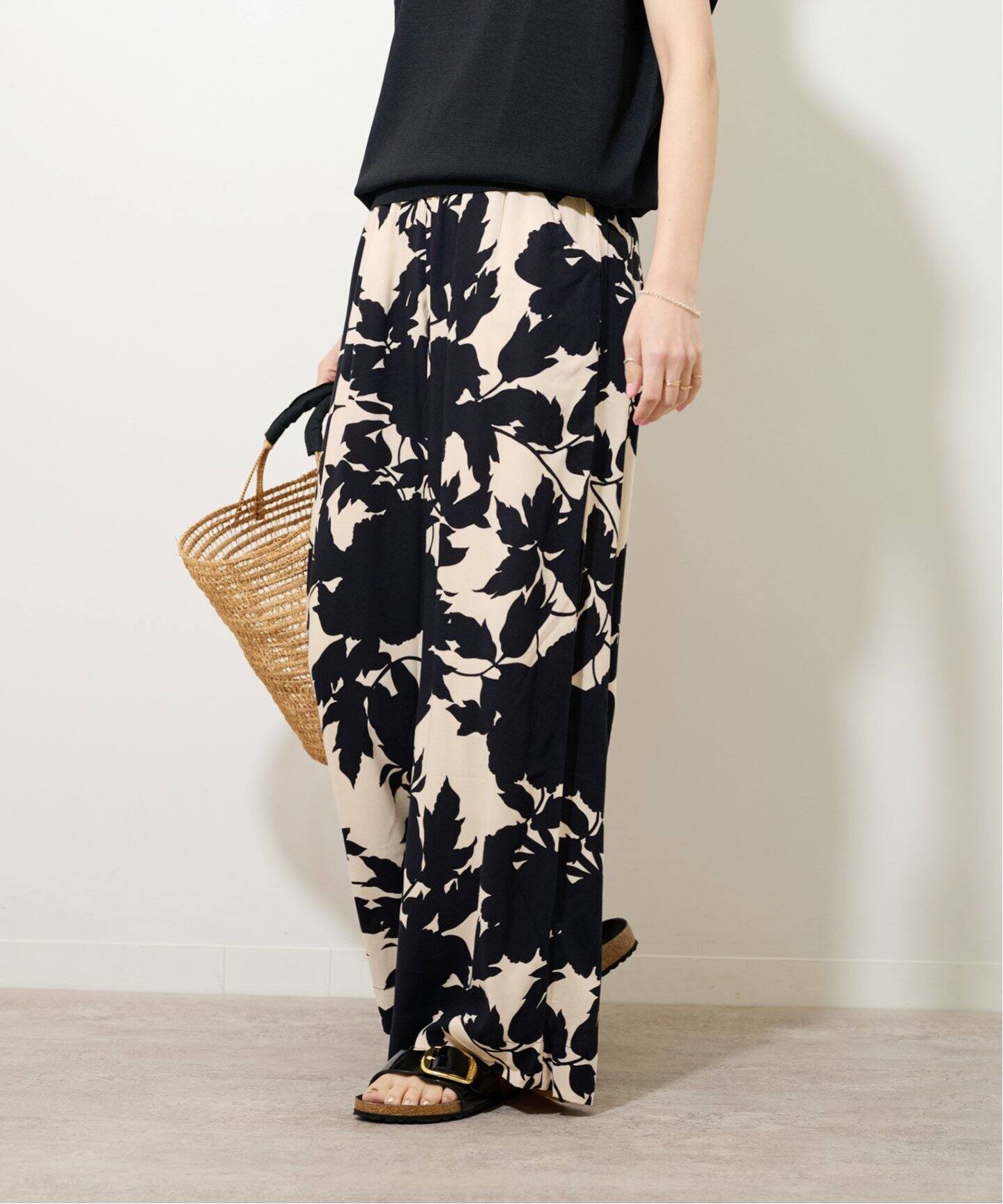 追加2》【LUSANA/ルサナ】CICI PANTS：パンツ（スラックス