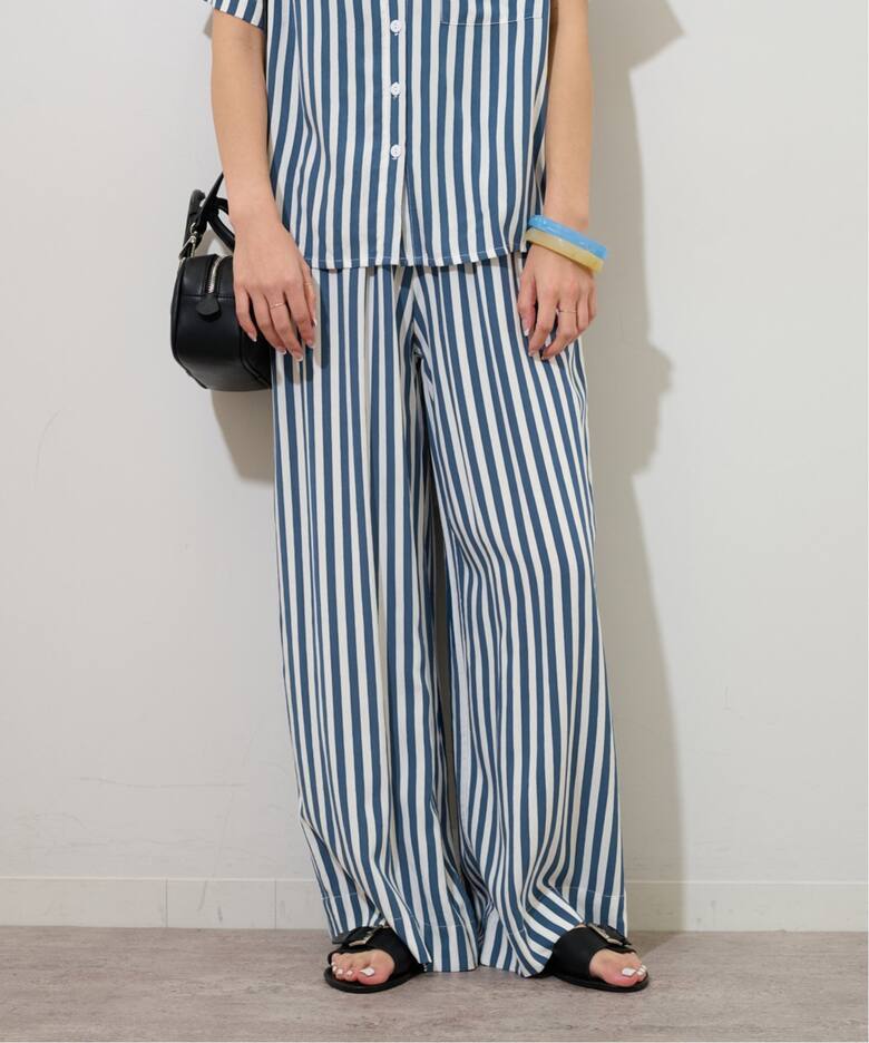 追加予約》【LUSANA/ルサナ】CICI PANTS：パンツ（スラックス 