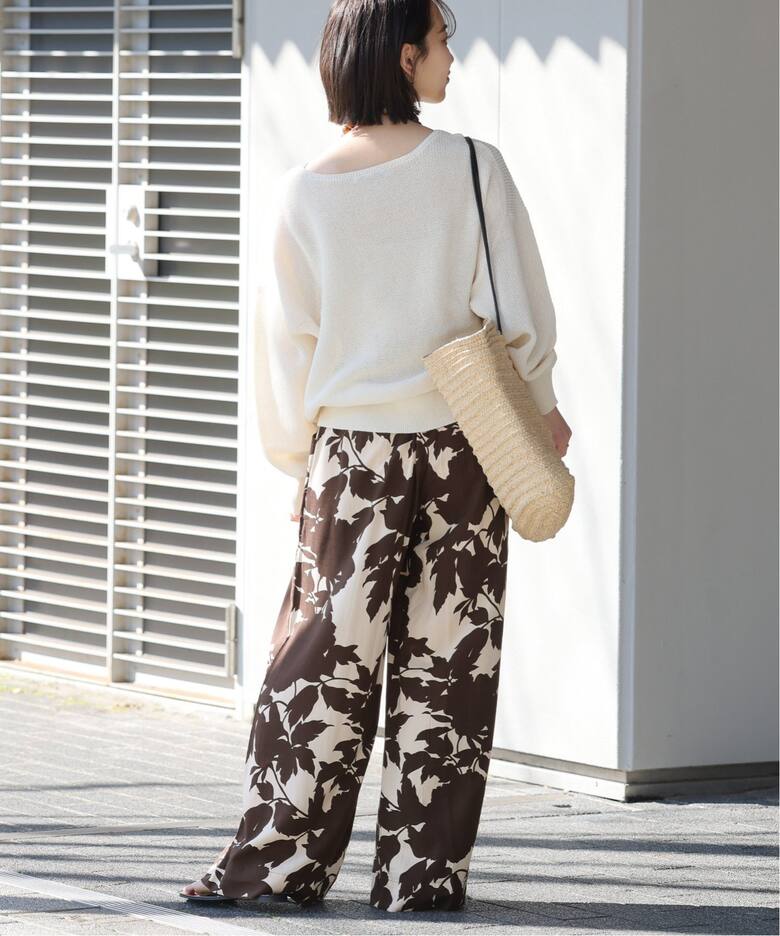 追加予約》【LUSANA/ルサナ】CICI PANTS：パンツ（スラックス 