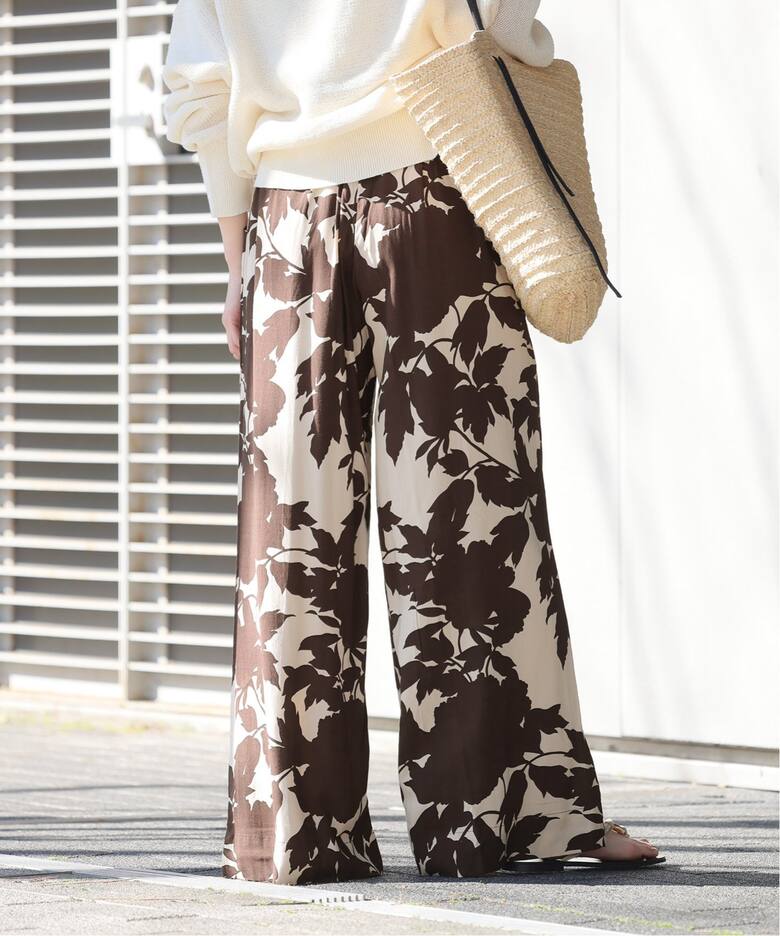 追加予約》【LUSANA/ルサナ】CICI PANTS：パンツ（スラックス 
