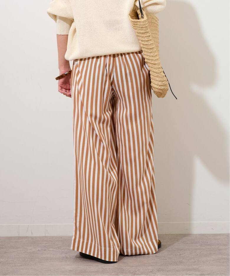追加予約》【LUSANA/ルサナ】CICI PANTS：パンツ（スラックス 