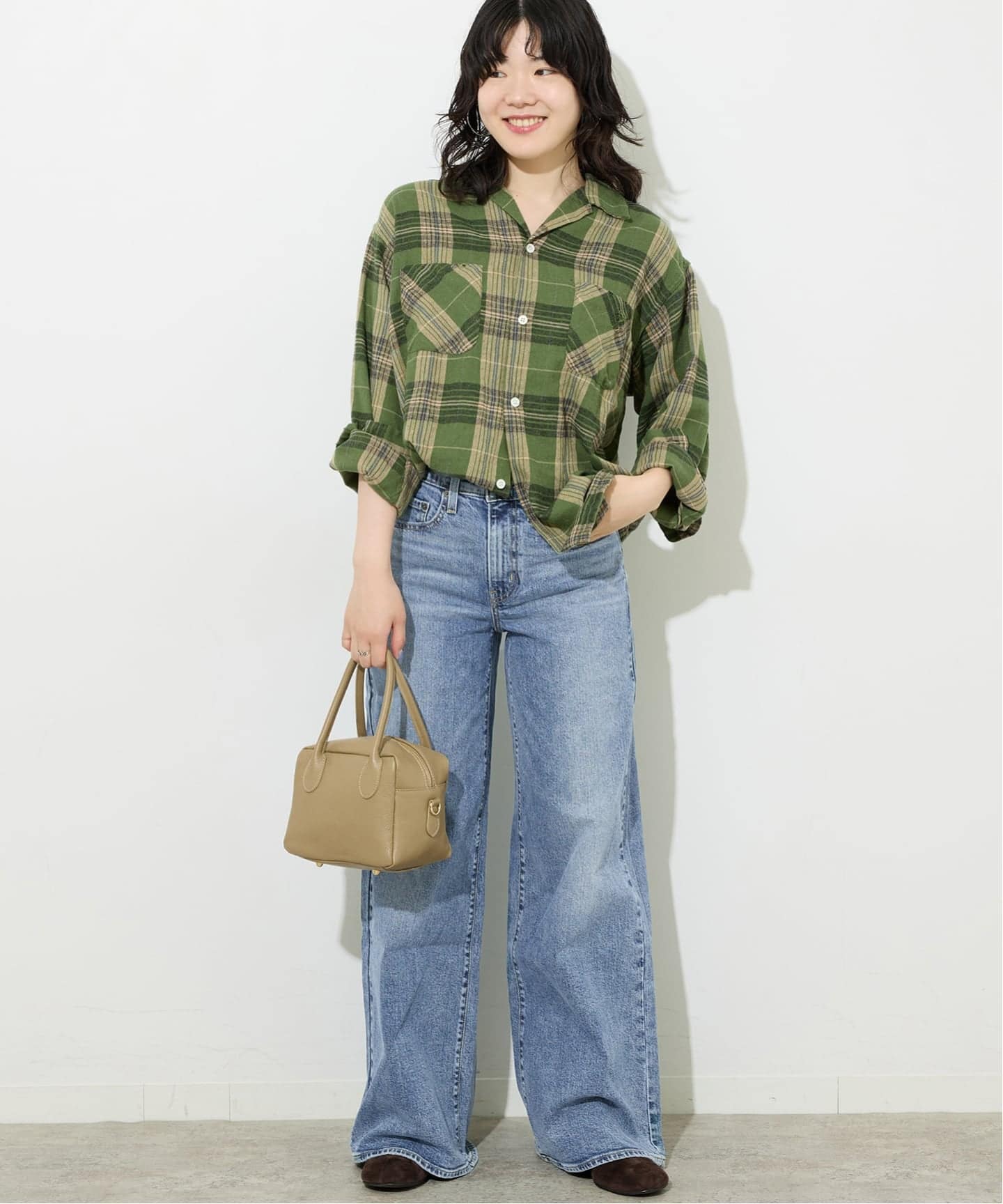 LEVI'S/リーバイス】728 HR WIDE LEG：デニム（デニムパンツ
