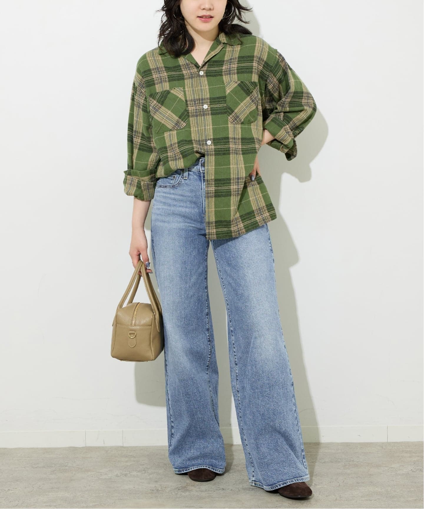 LEVI'S/リーバイス】728 HR WIDE LEG：デニム（デニムパンツ・ジーンズ